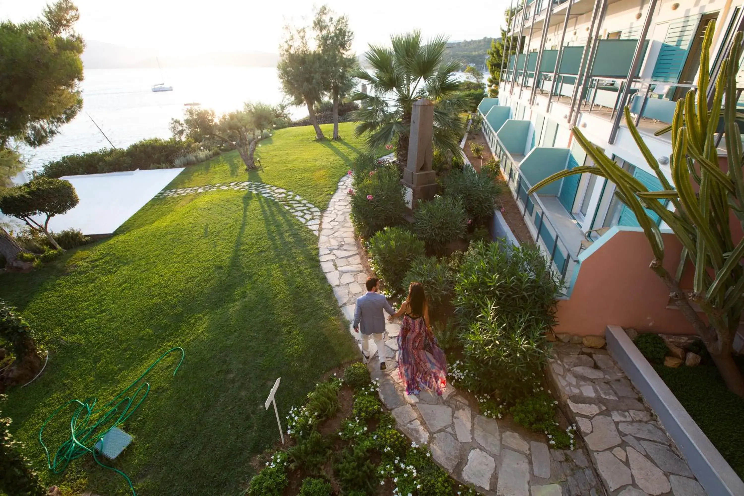 Garden in Xenia Poros Image Hotel