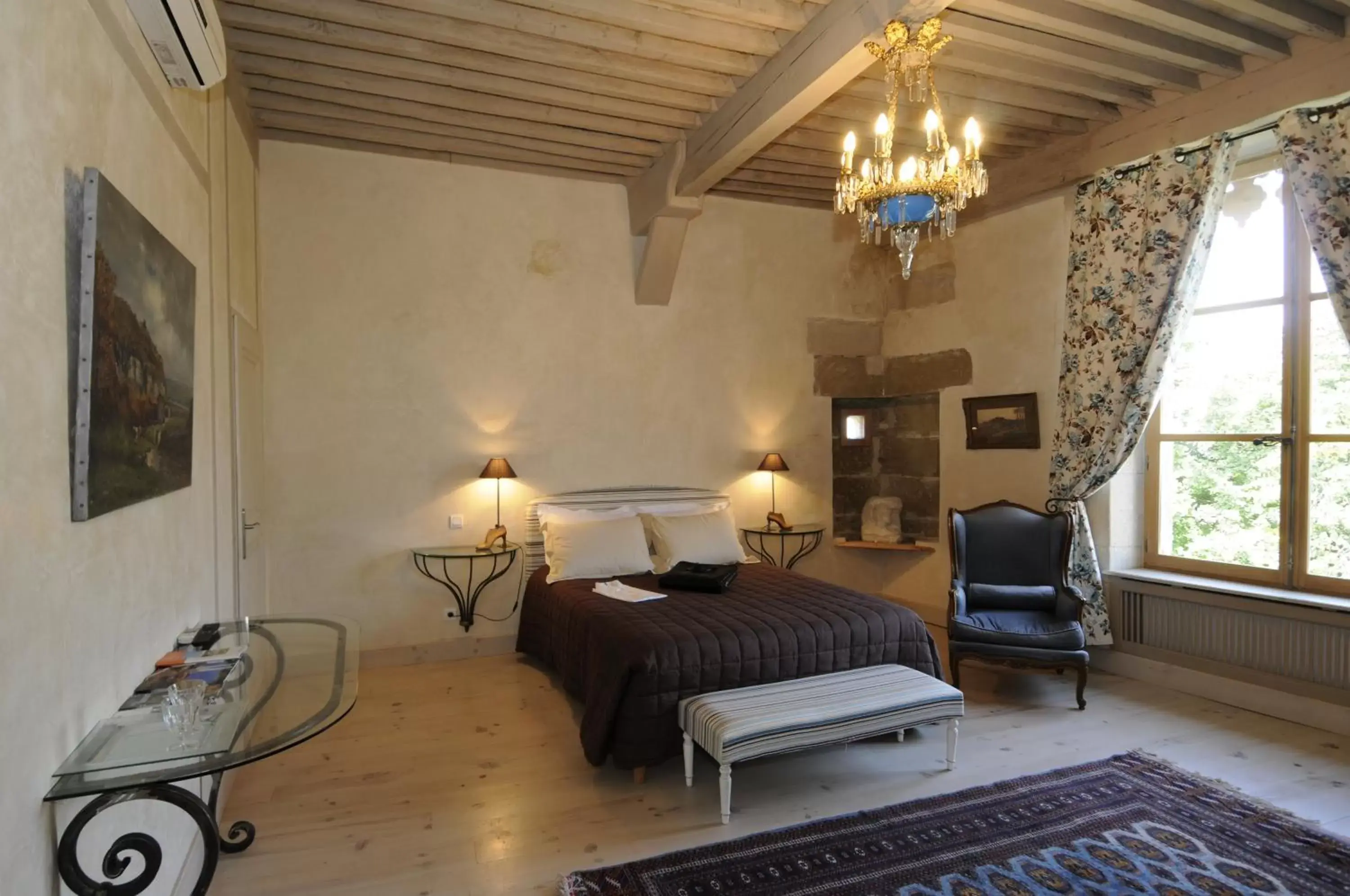 Bedroom in Maison de la Pra