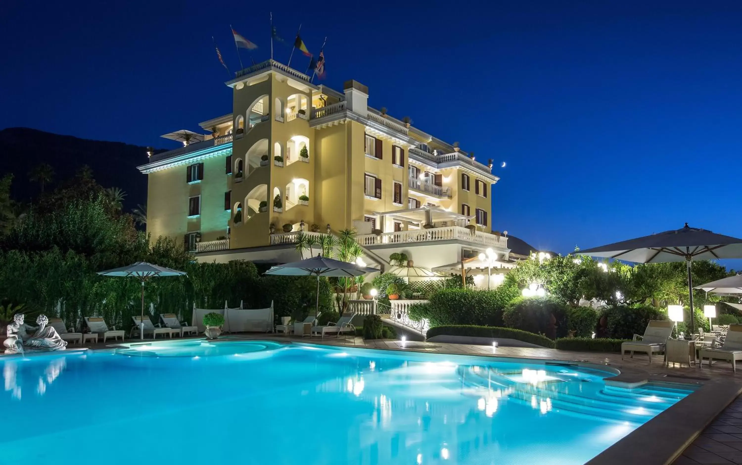 Night, Property Building in La Medusa Hotel - Dimora di Charme