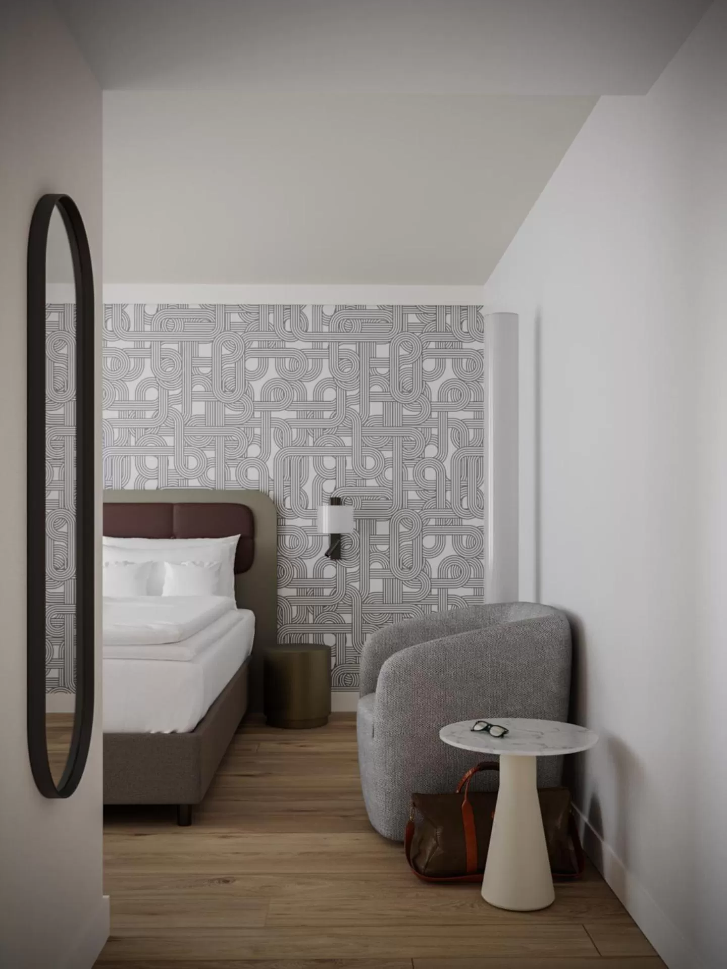 Seating area, Bed in Hotel Walhalla