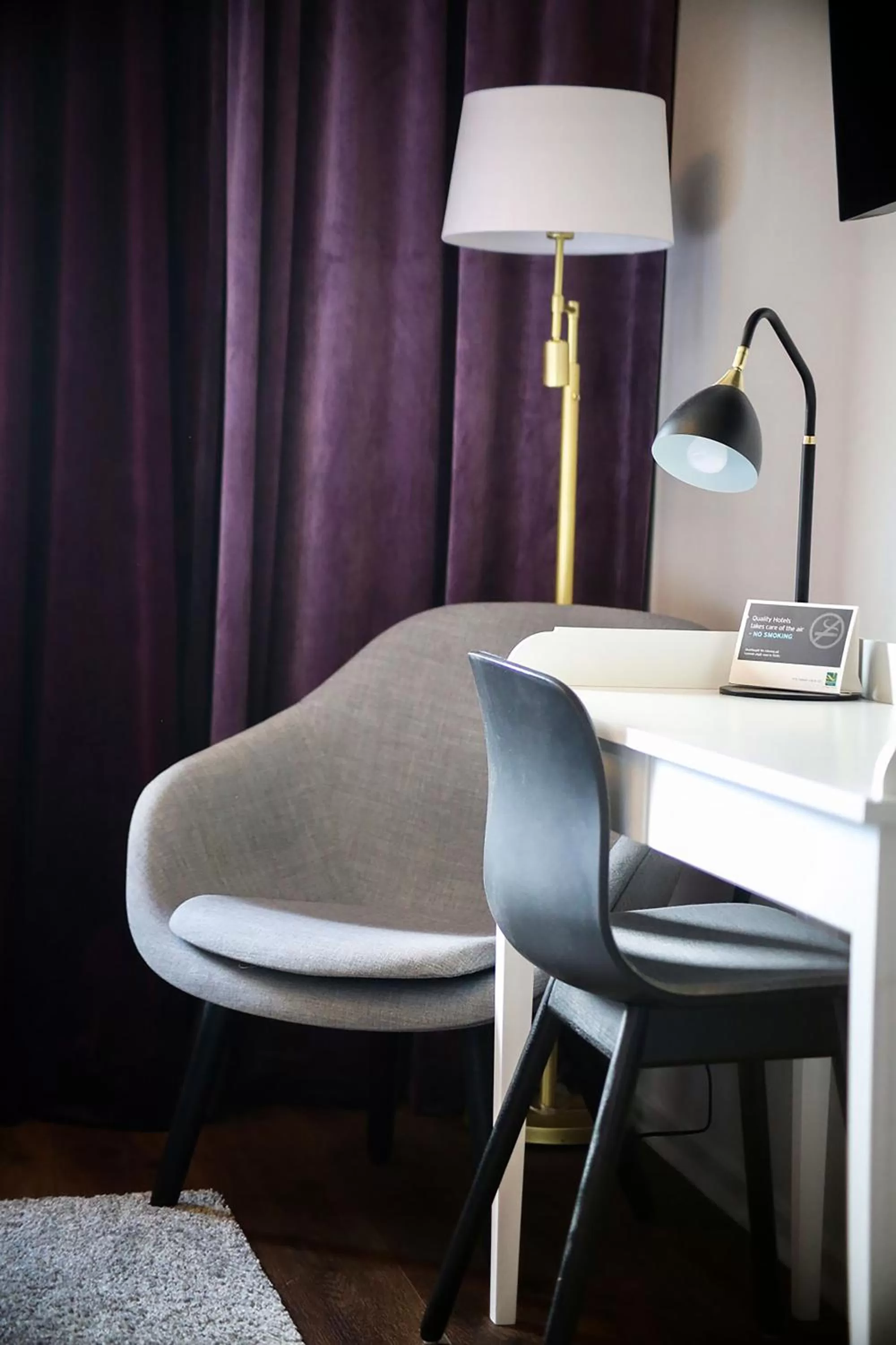 Seating area in Quality Hotel Galaxen