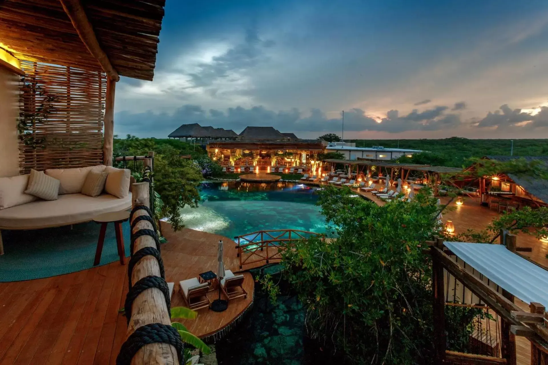 Pool View in Hotel Shibari - Restaurant & Cenote Club