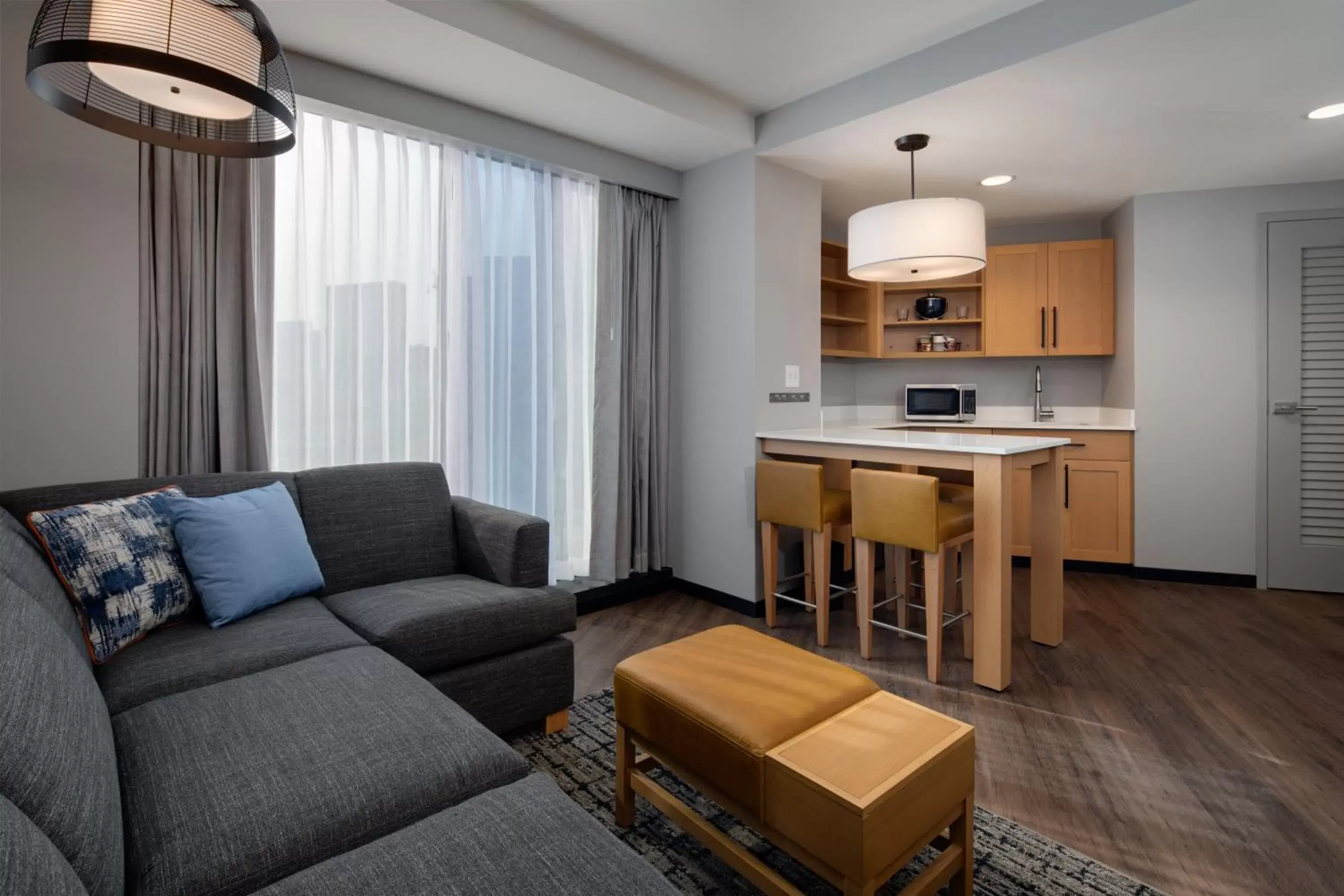 Seating Area in Hyatt Place Boston/Seaport District