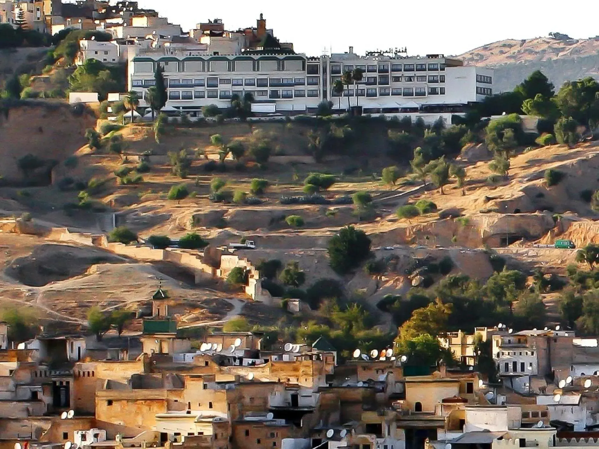 Bird's eye view, Neighborhood in Les Mérinides