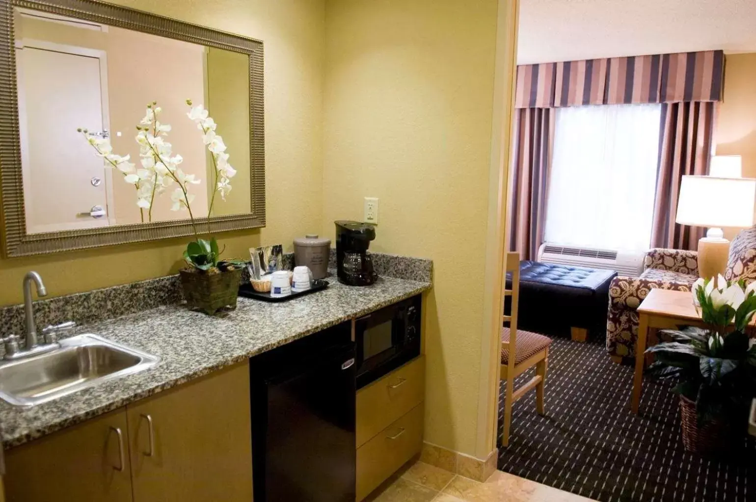Kitchen or kitchenette, Kitchen/Kitchenette in Hampton Inn & Suites Mobile Providence Park/Airport