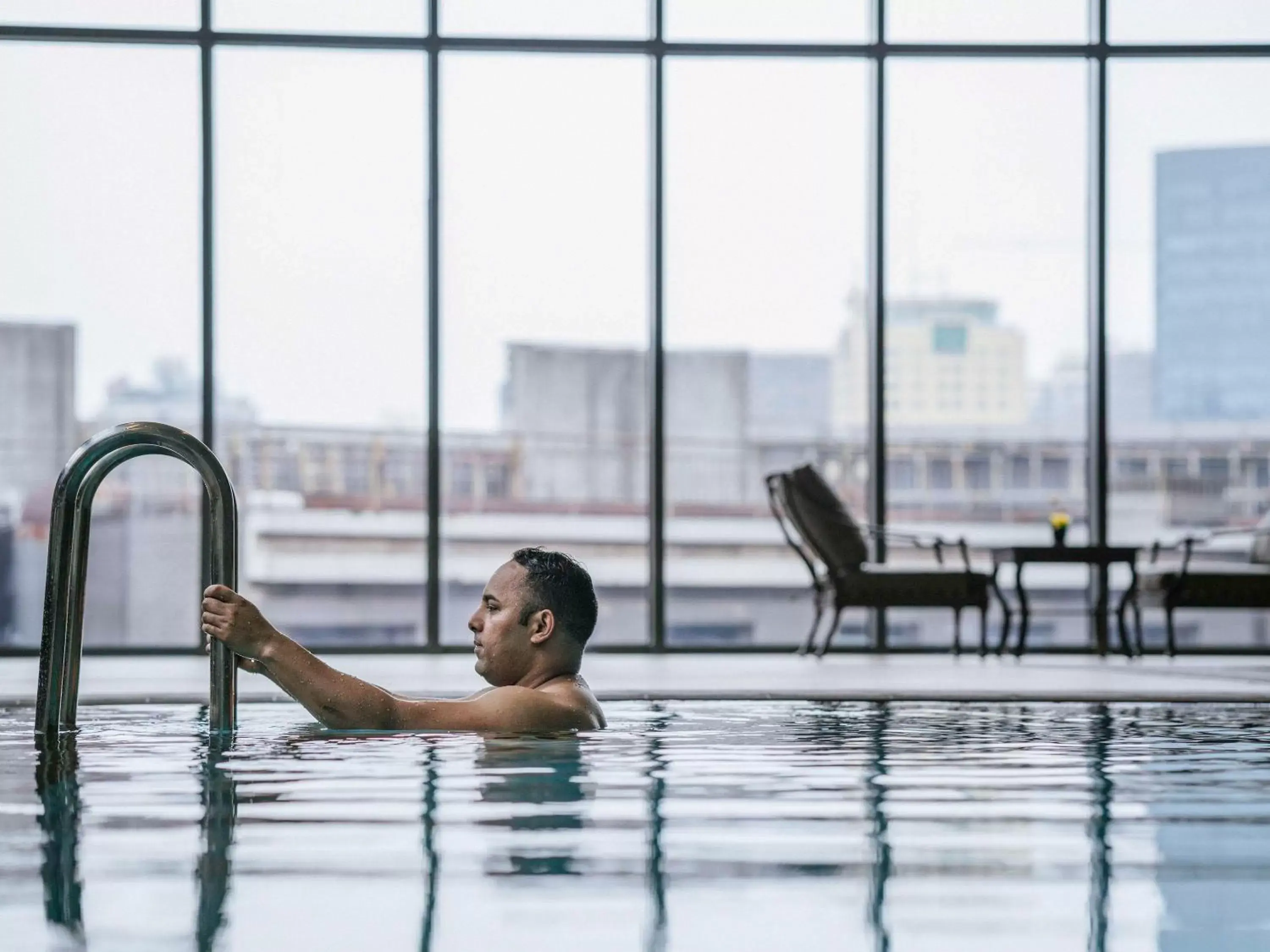 Fitness centre/facilities, Swimming Pool in Pullman Shanghai Jingan