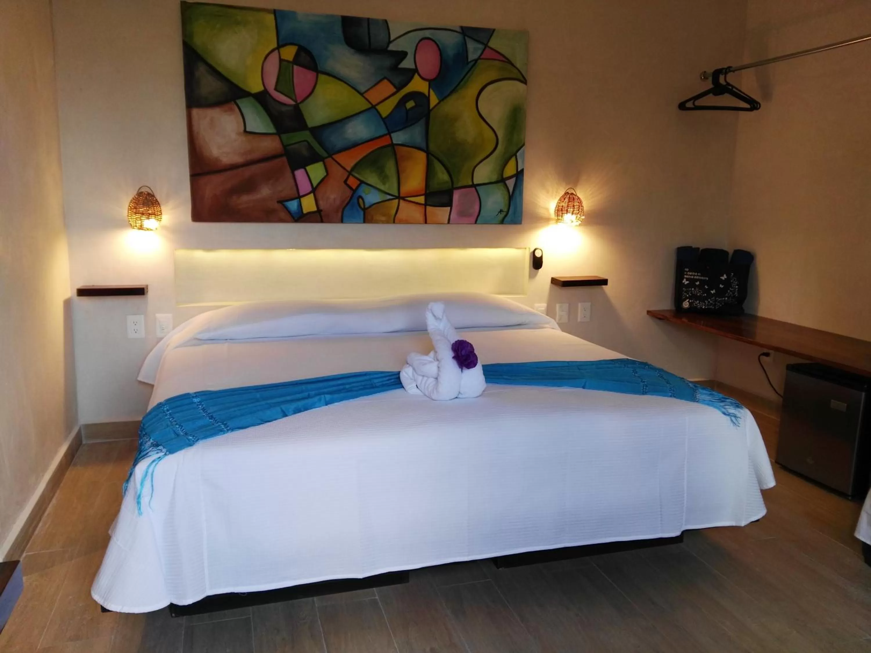 Photo of the whole room, Bed in Pacha Tulum Boutique Hotel