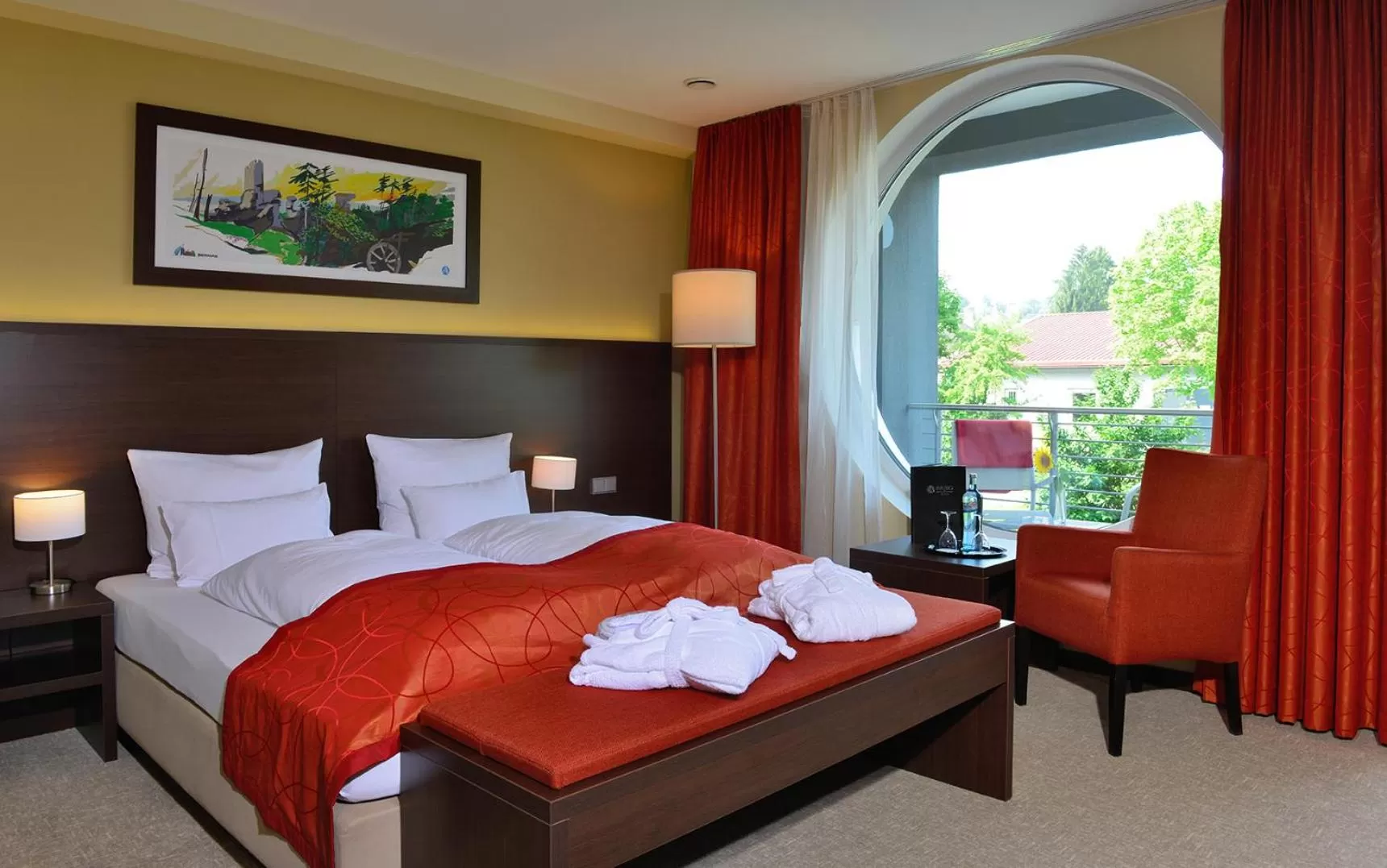 Photo of the whole room, Bed in Aribo Hotel