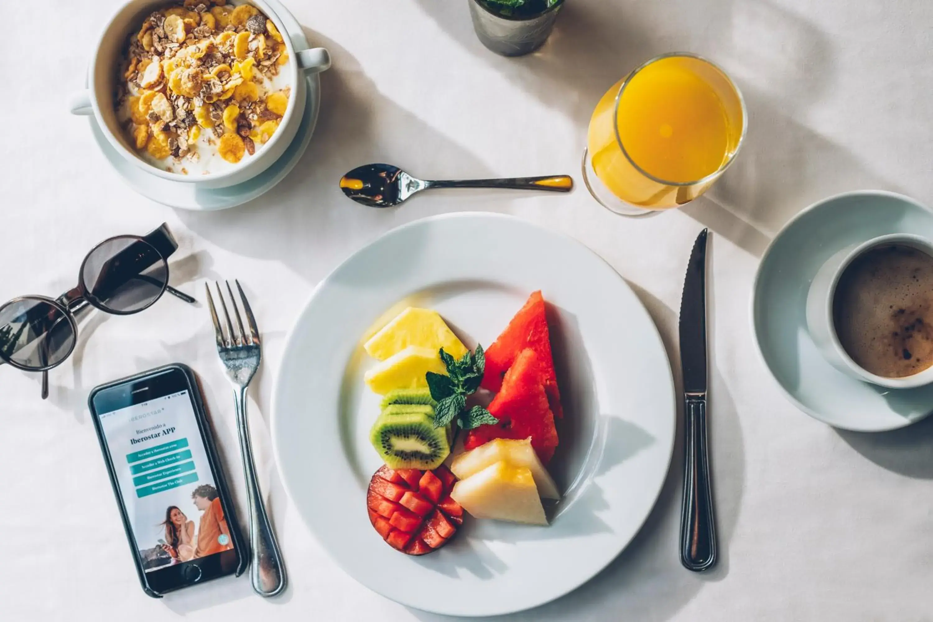 Buffet breakfast in Iberostar Selection Lagos Algarve Buffet breakfast in Iberostar Selection Lagos Algarve