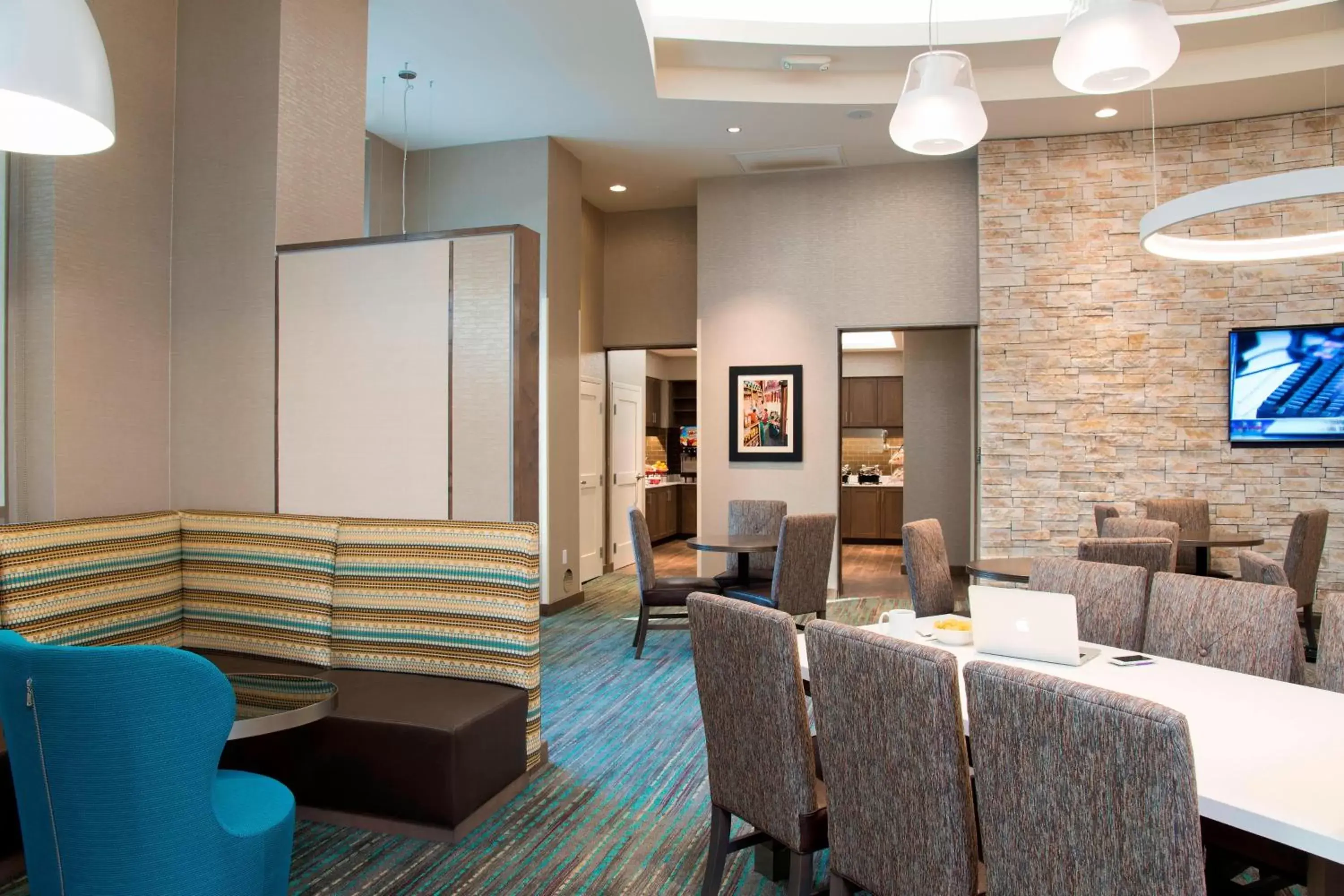 Restaurant/places to eat, Seating Area in Residence Inn by Marriott Ann Arbor Downtown