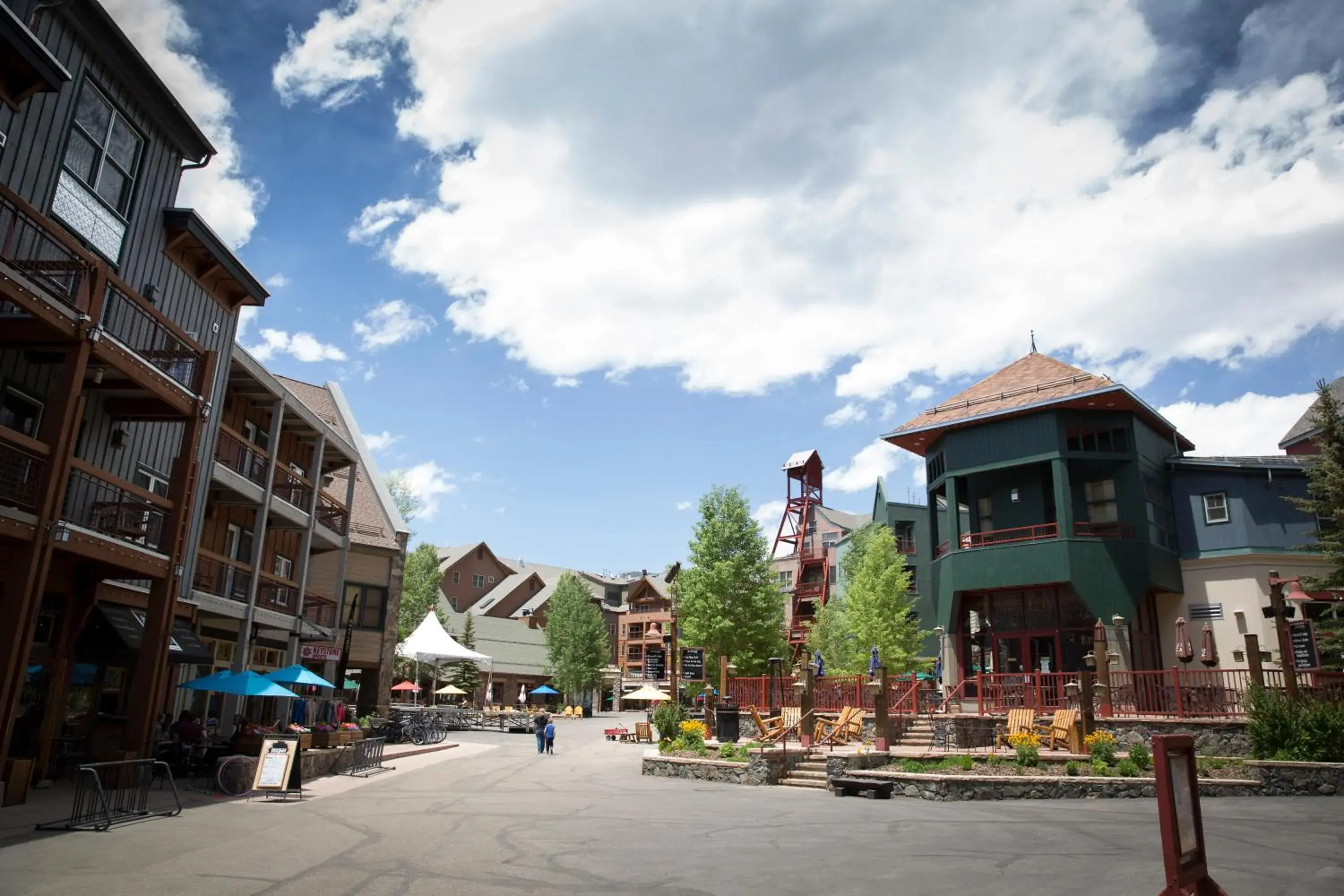 Property Building in River Run Village by Keystone Resort