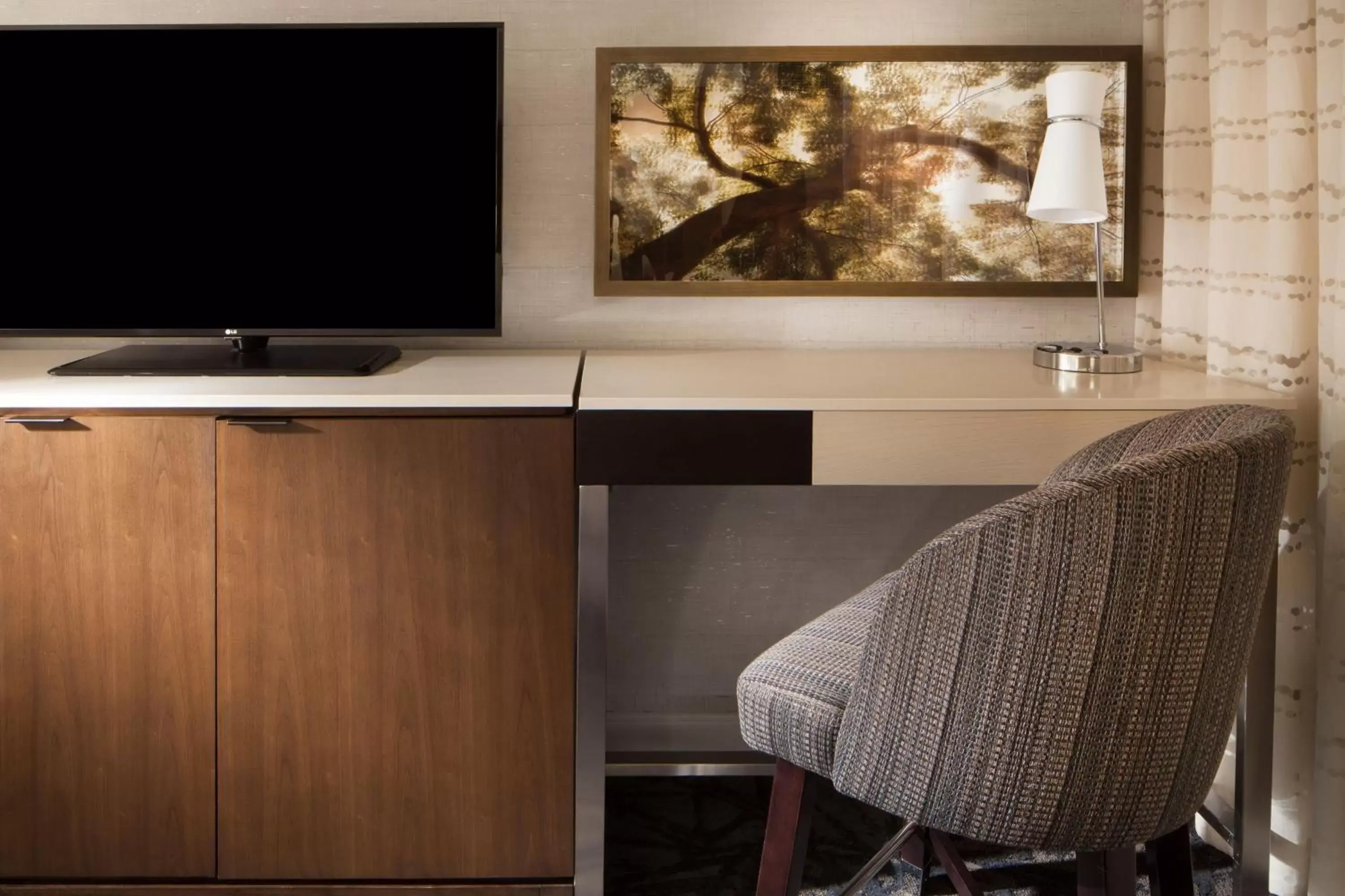 Photo of the whole room, TV/Entertainment Center in The Westin Princeton at Forrestal Village