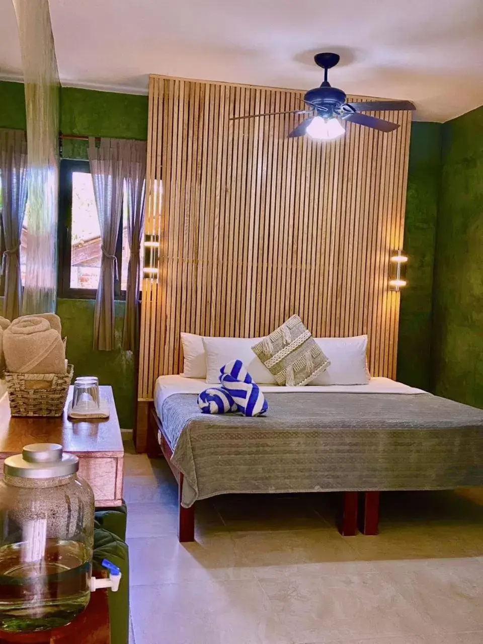 Photo of the whole room, Bed in Playa Canek Beachfront Eco Hotel