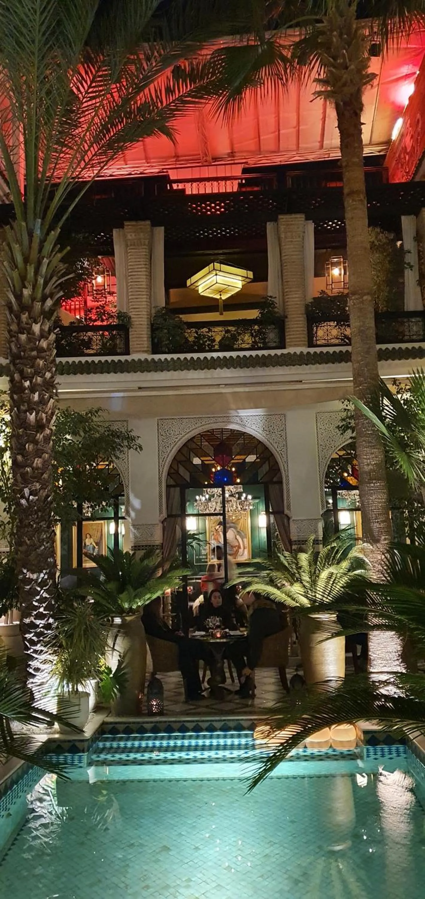 Patio in Riad Monceau
