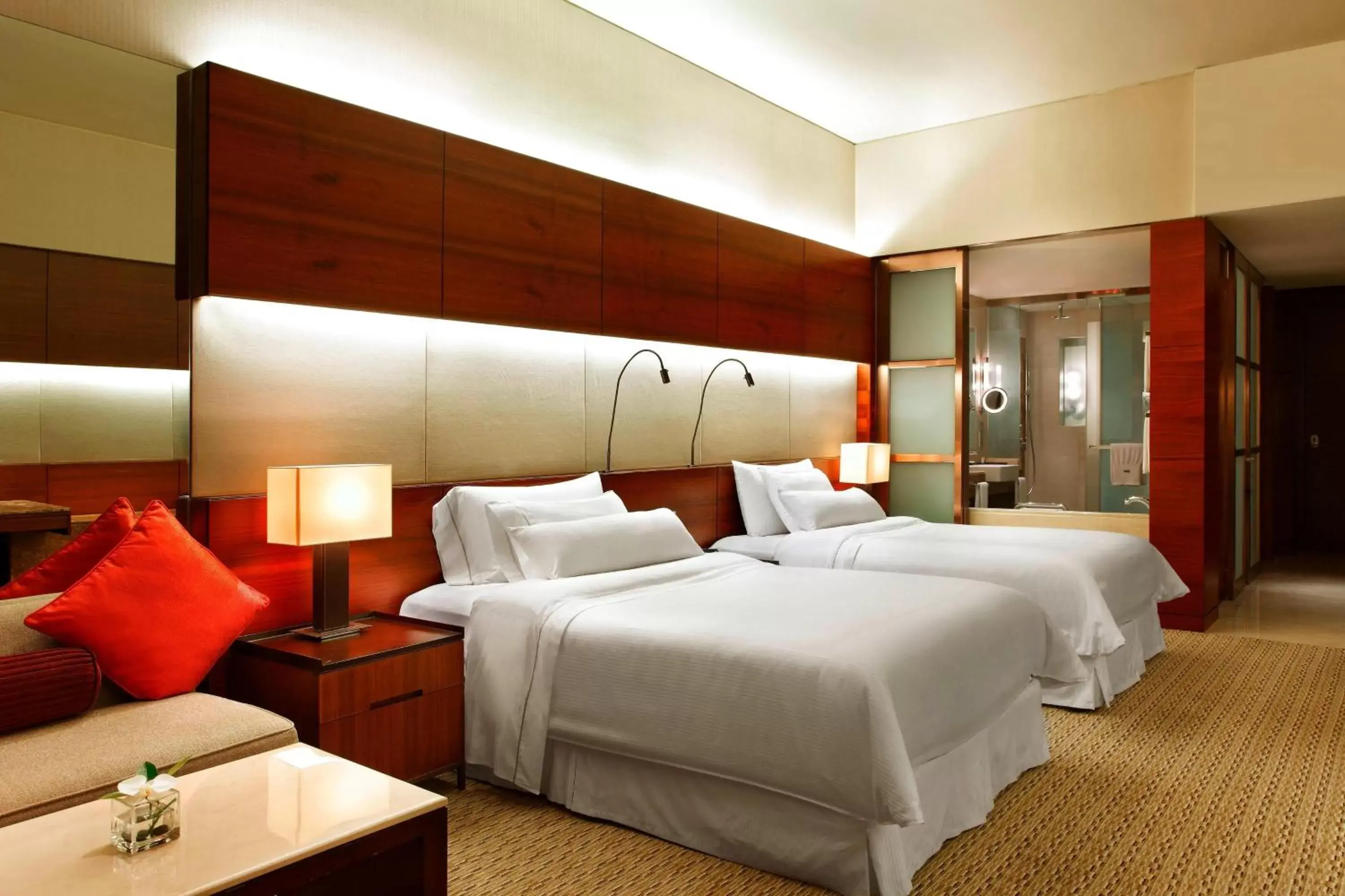 Photo of the whole room, Bed in The Westin Guangzhou