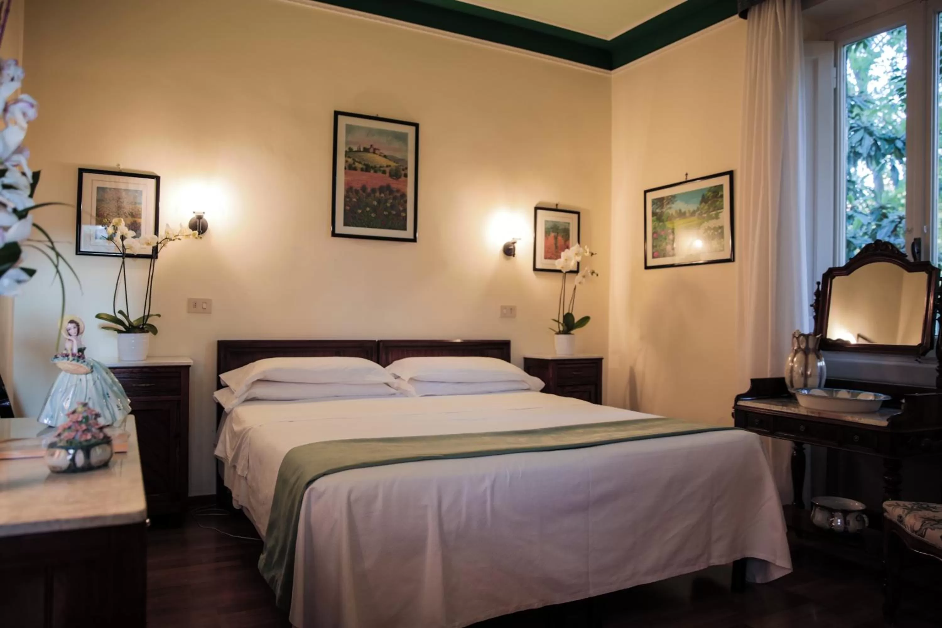 Bed in Hotel Villa Liana