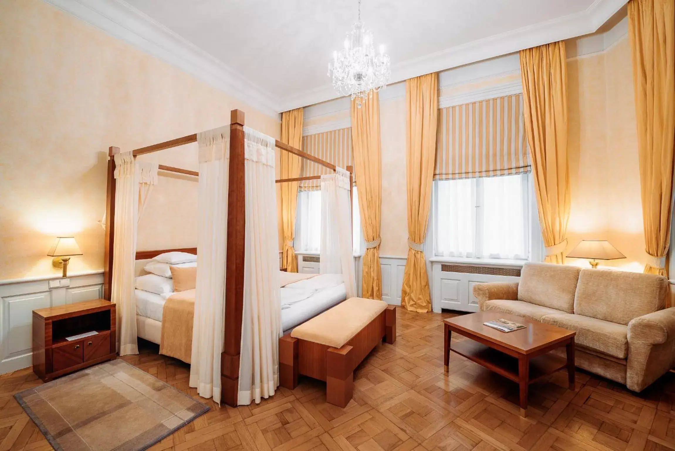 Bedroom in Ventana Hotel Prague