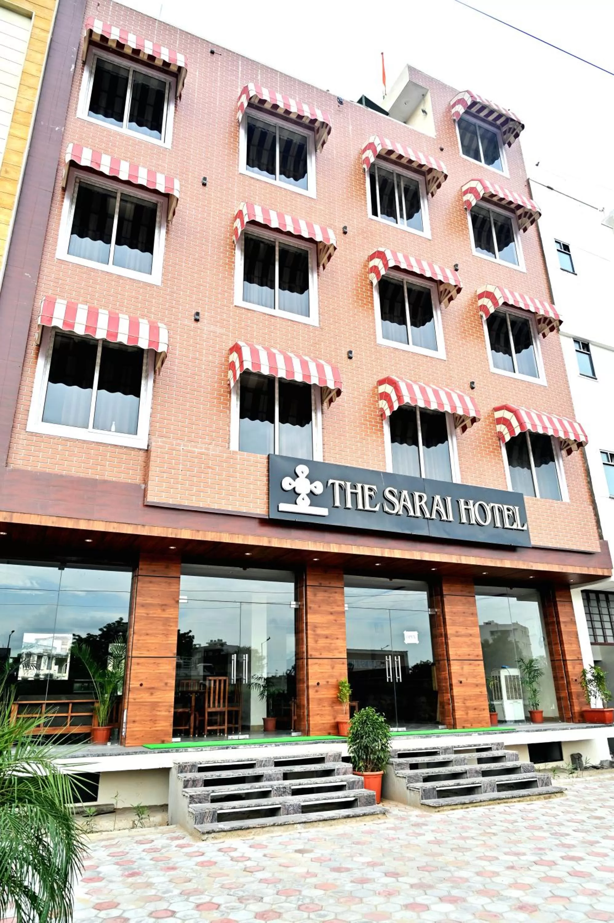 Facade/entrance in The Sarai, Hotel