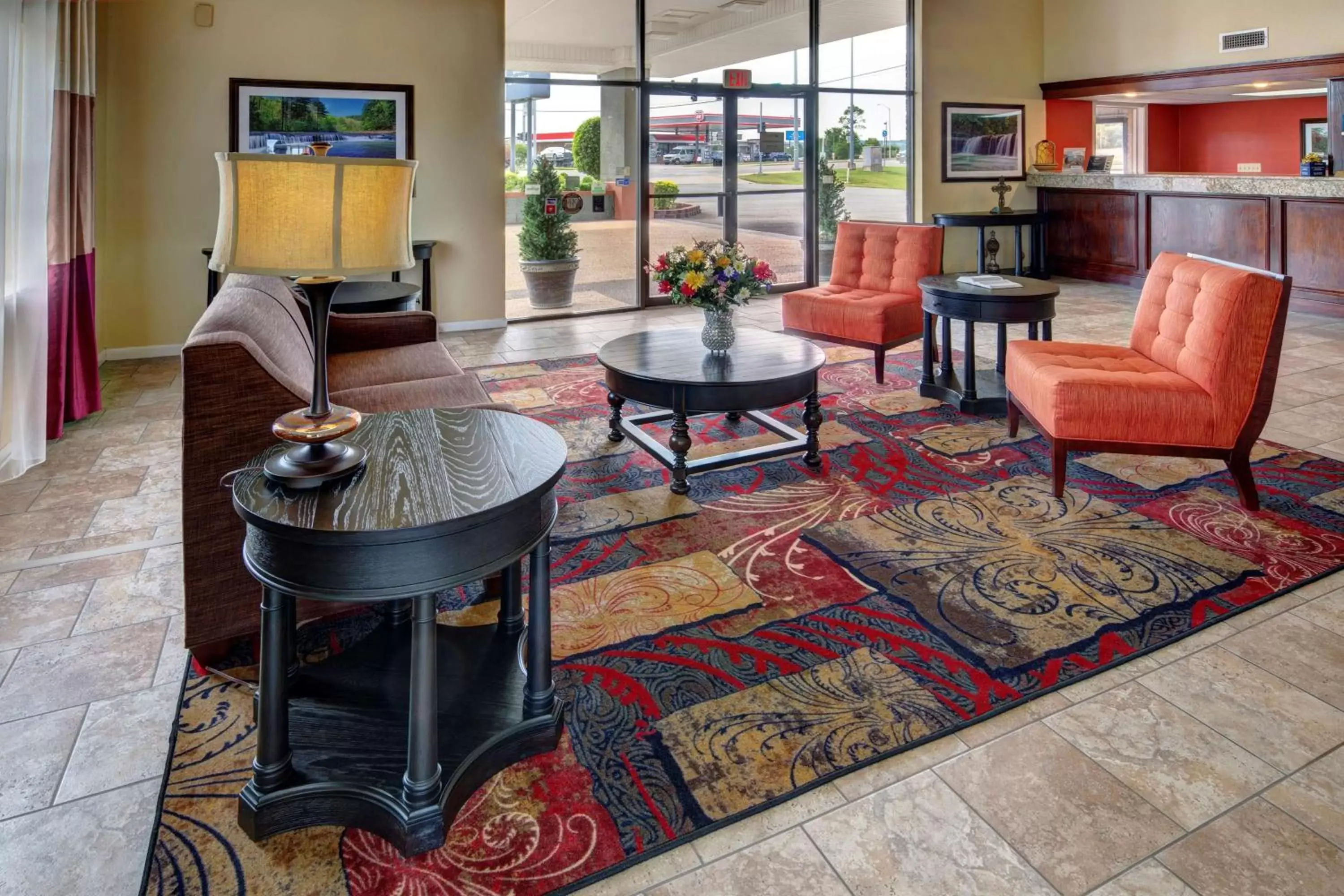 Lobby or reception in Best Western Inn Russellville