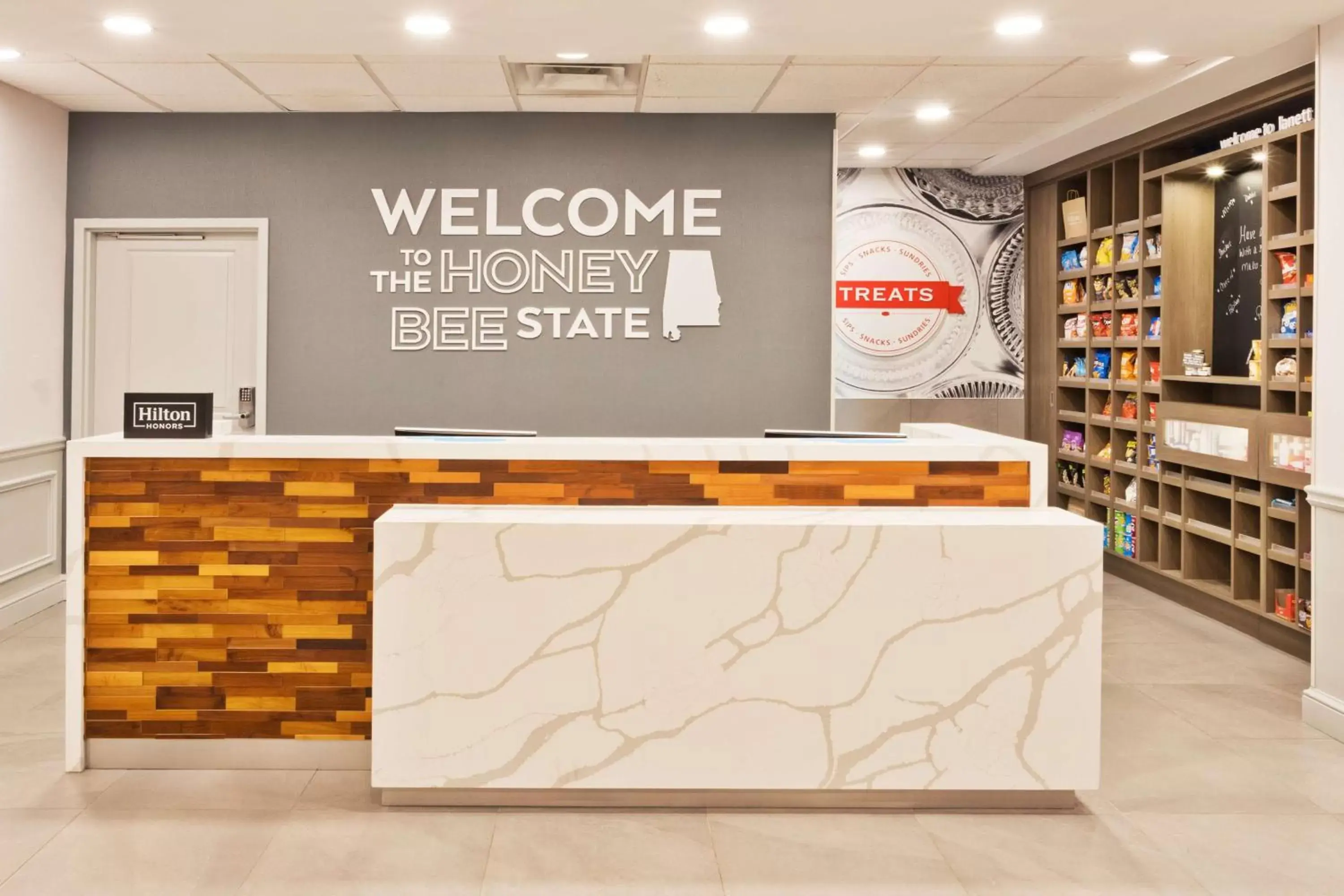 Lobby or reception in Hampton Inn & Suites Lanett/West Point Lobby or reception in Hampton Inn & Suites Lanett/West Point