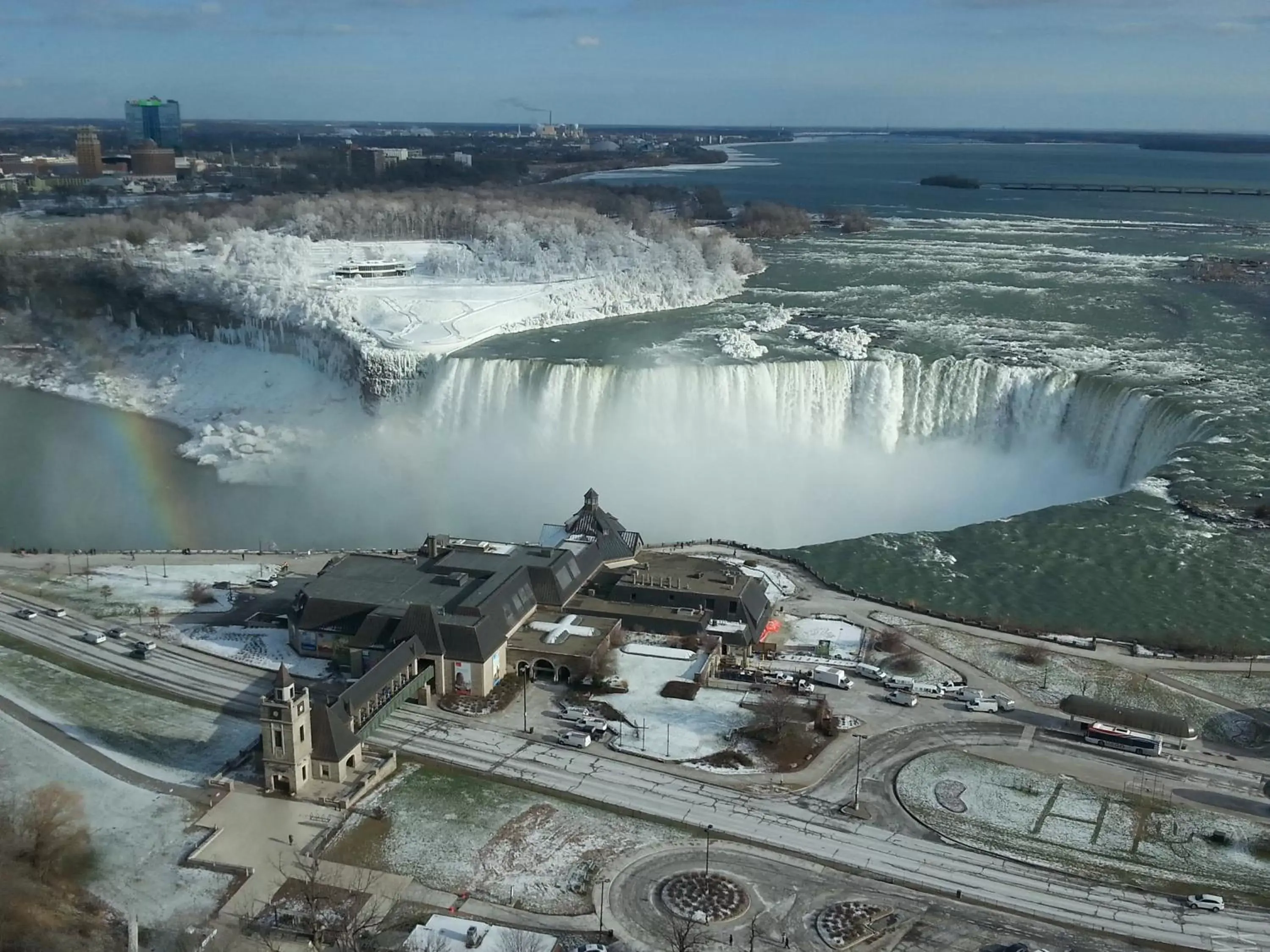 River view, Bird's-eye View in Tower Hotel at Fallsview