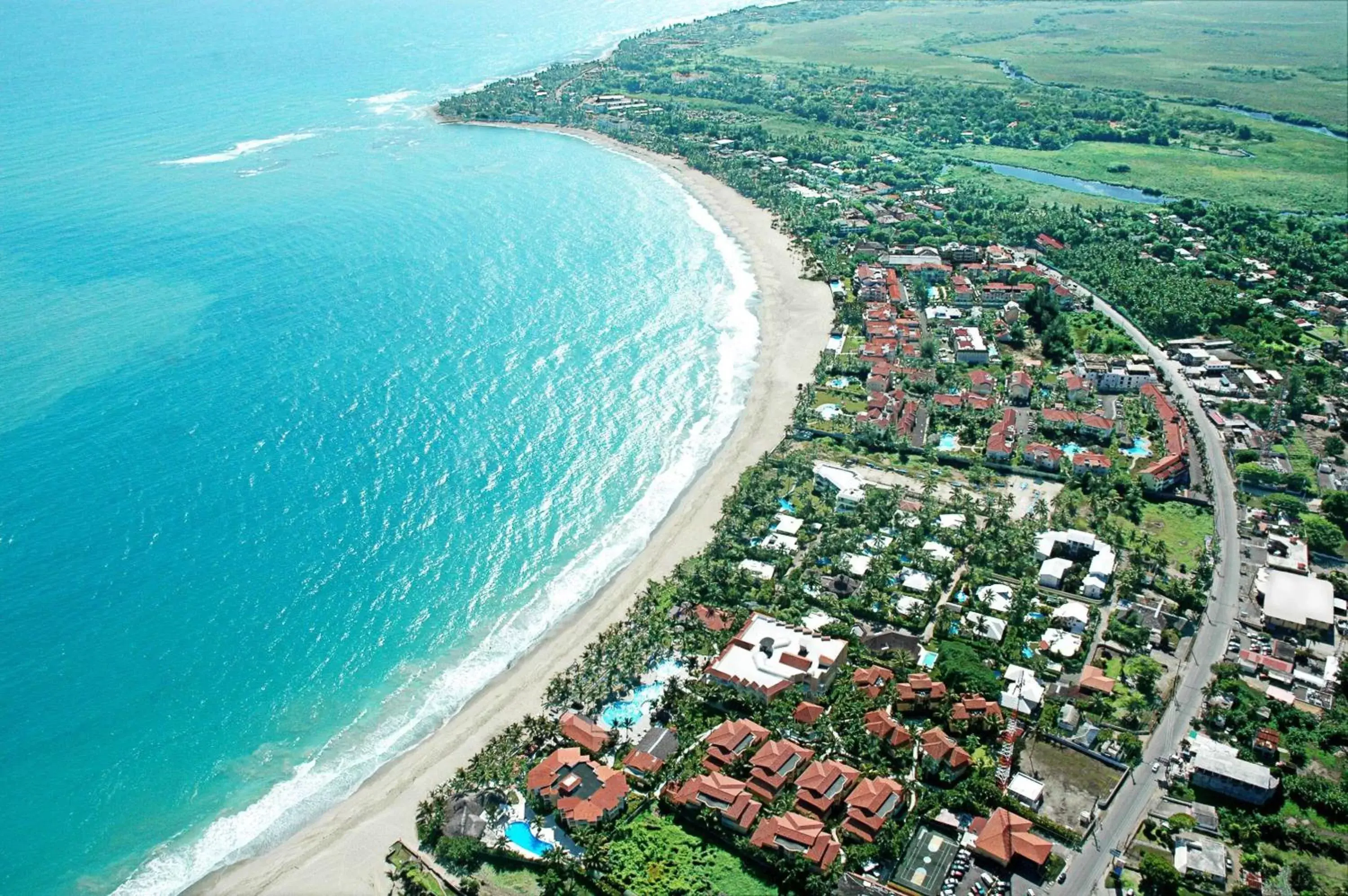 Property building, Bird's-eye View in Viva Tangerine by Wyndham, A Trademark All Inclusive