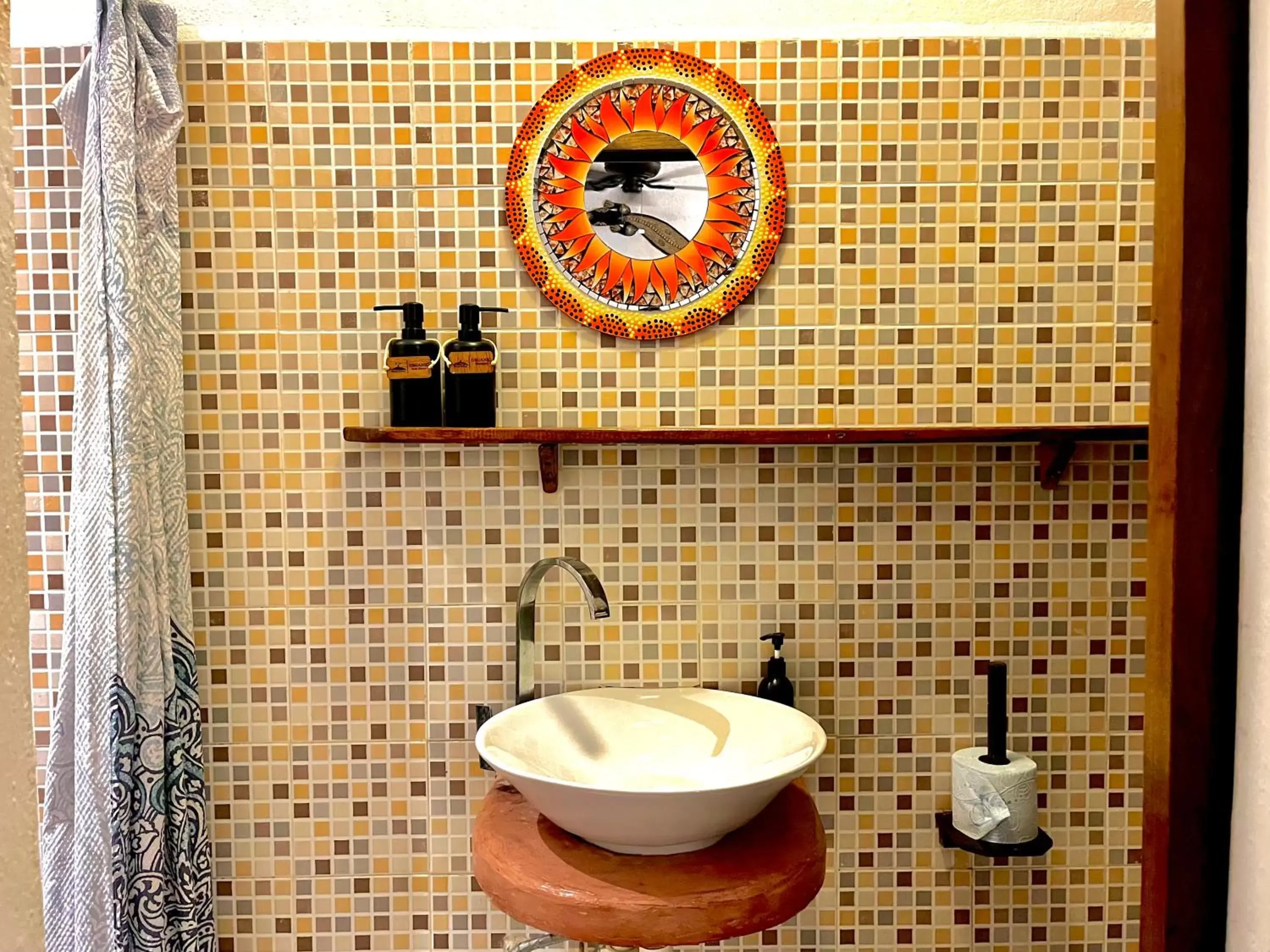 Bathroom in Pacha Tulum Boutique Hotel