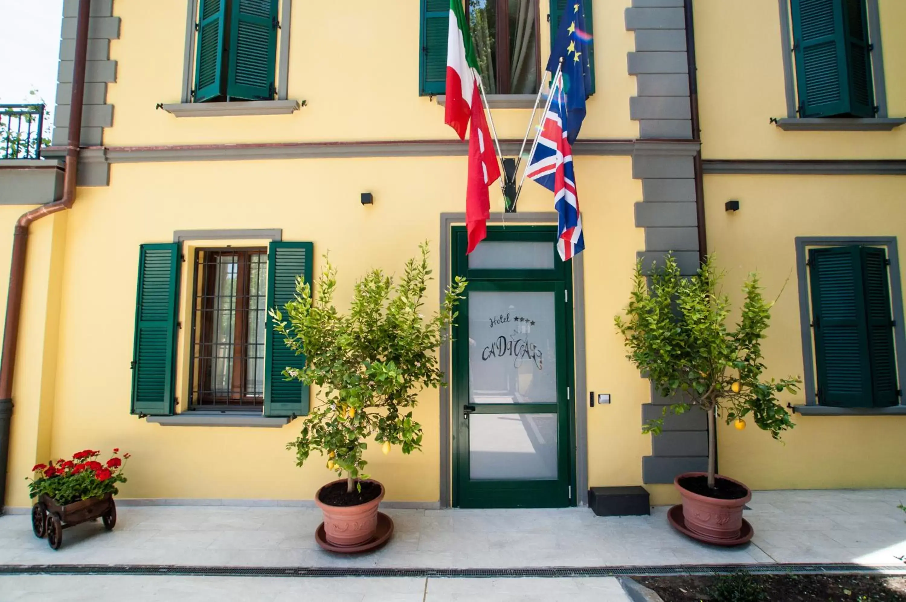 Facade/entrance in Hotel Ca' di Gali