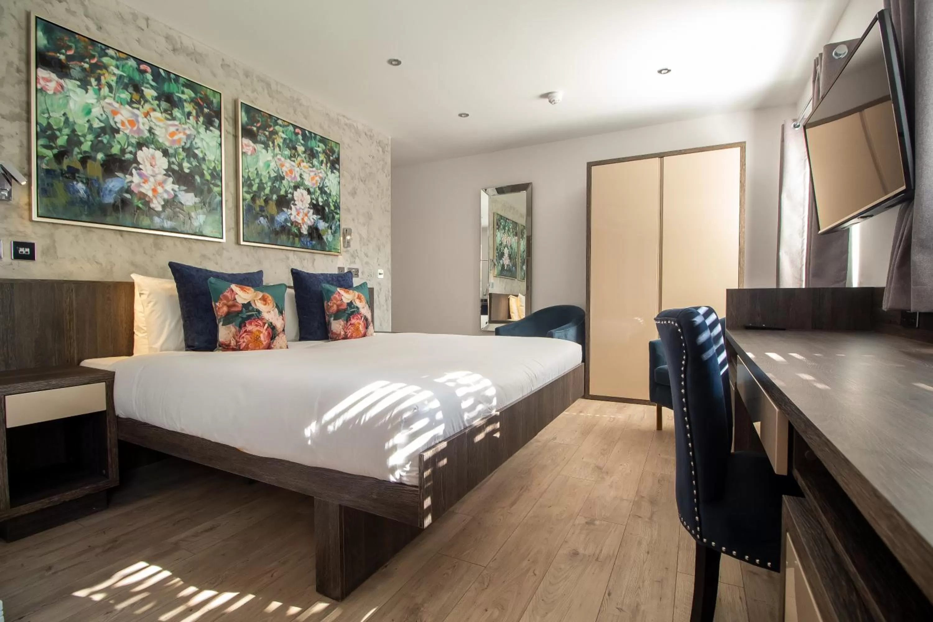 Bed in Signature Suites