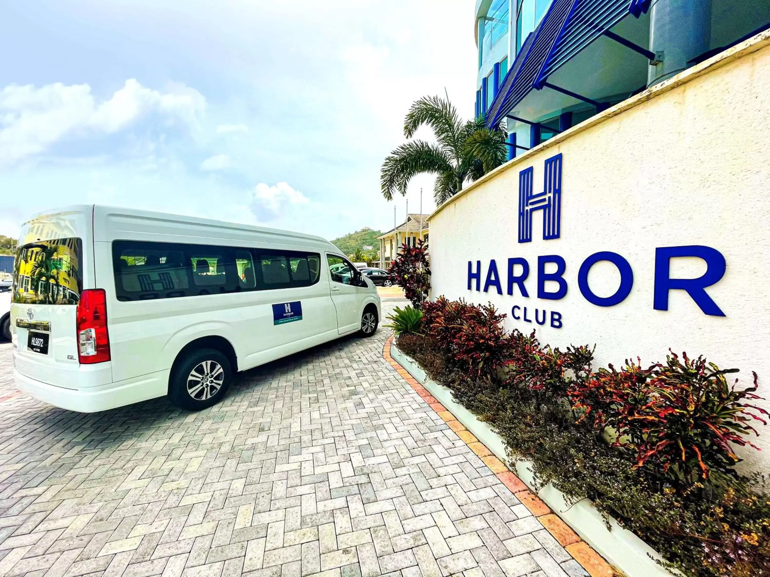 Property building, Property Logo/Sign in Harbor Club St Lucia, Curio Collection by Hilton