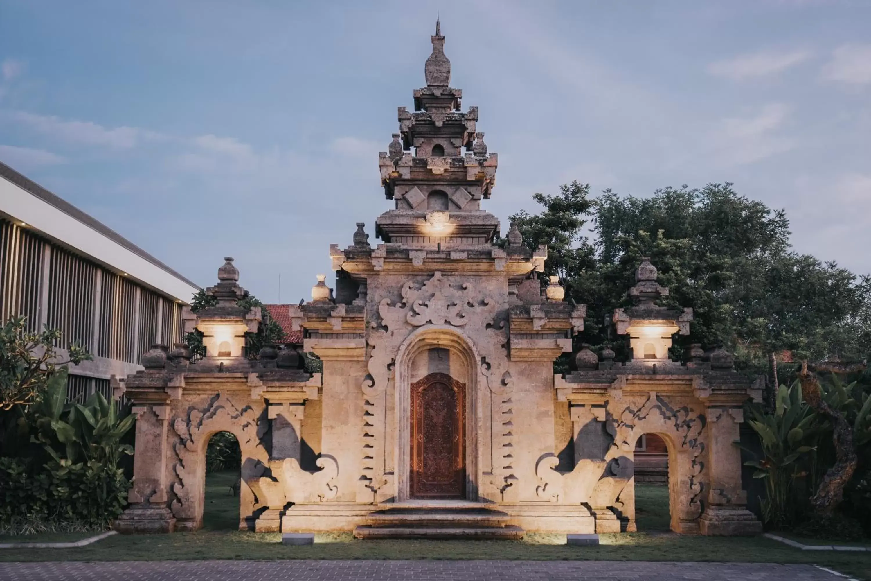 Facade/entrance in Anja Jimbaran Facade/entrance in Anja Jimbaran