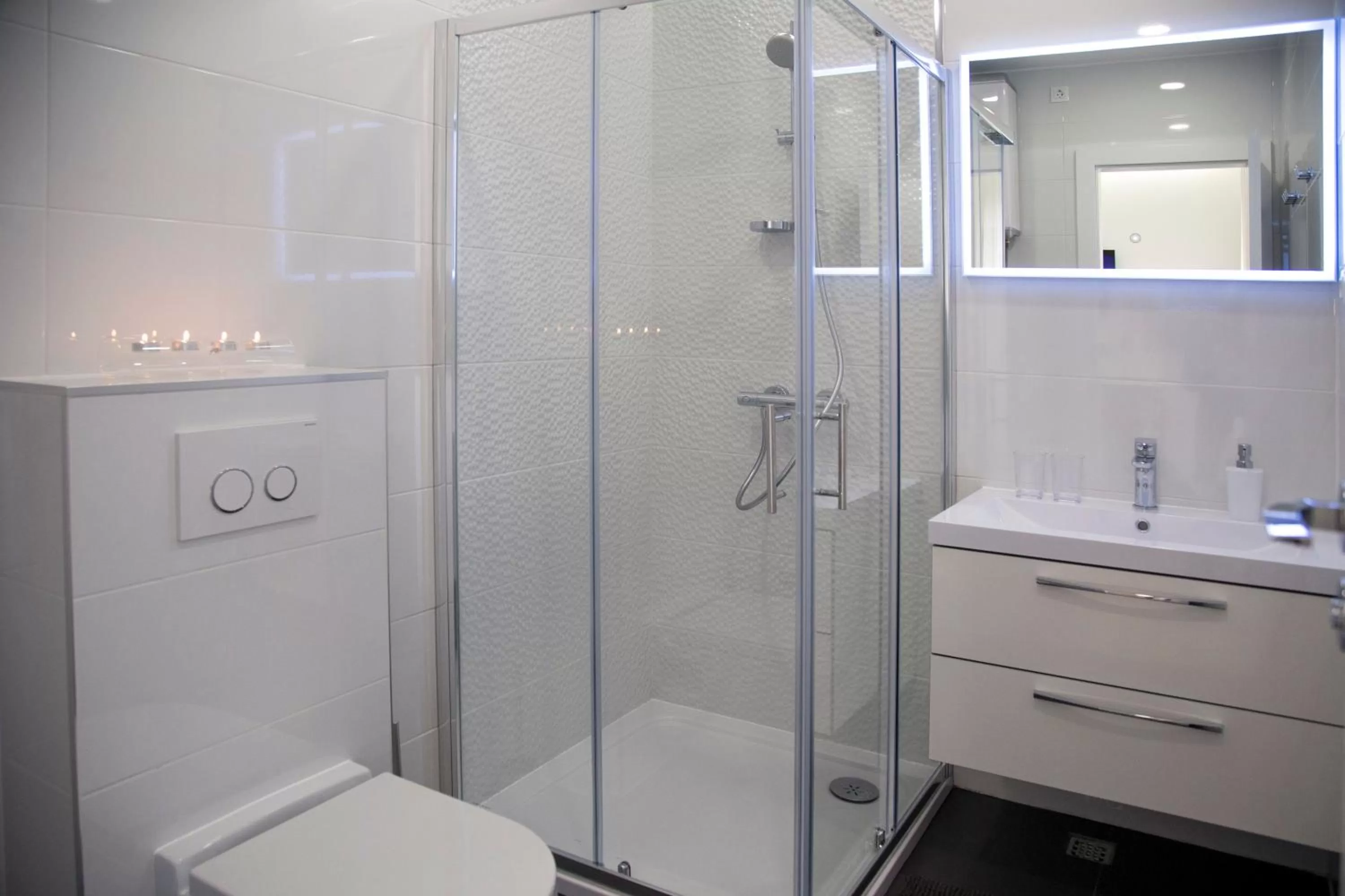 Bathroom in Luxury rooms Skystar-Split