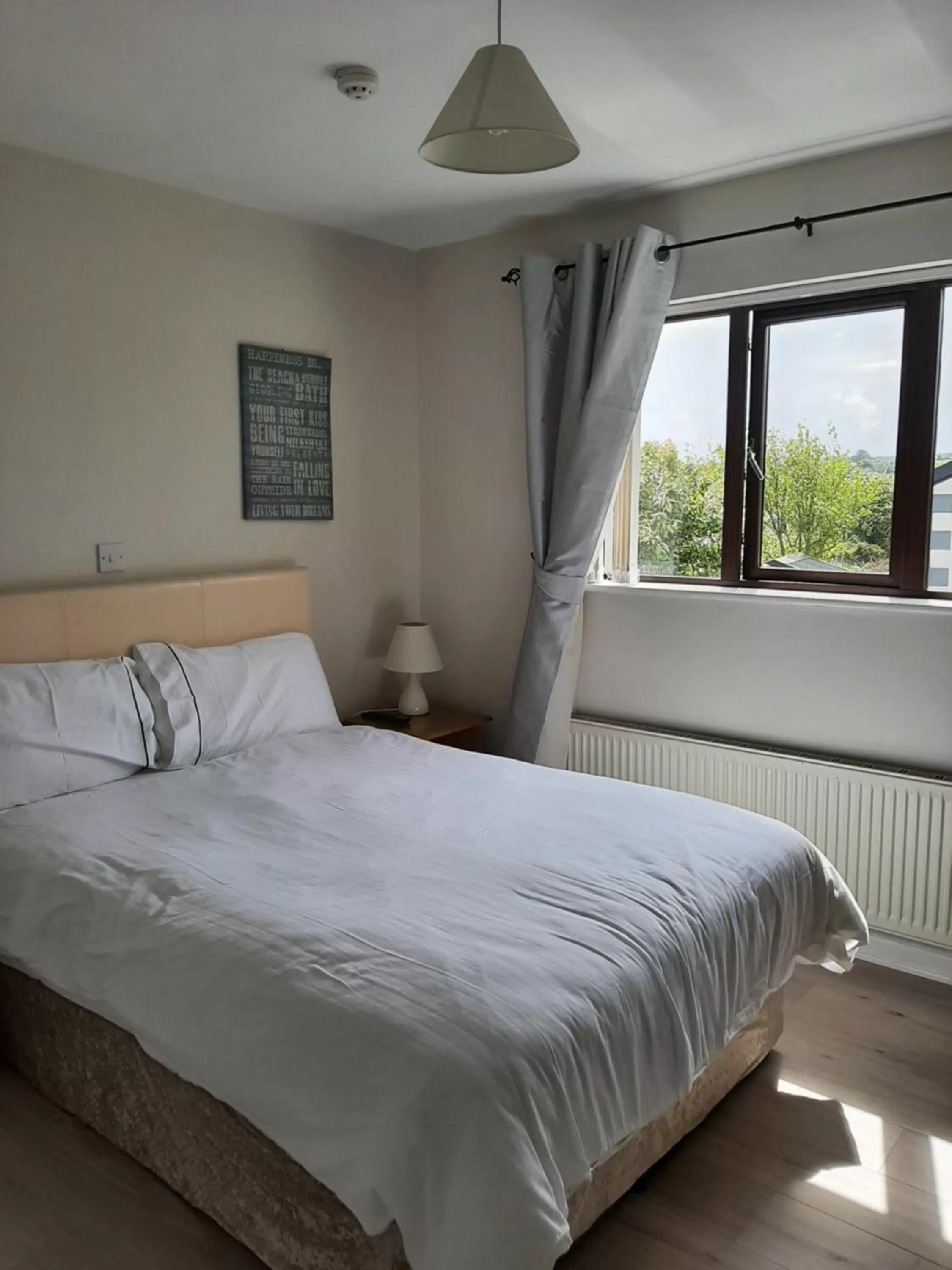 Bed in Johnny B's B&B