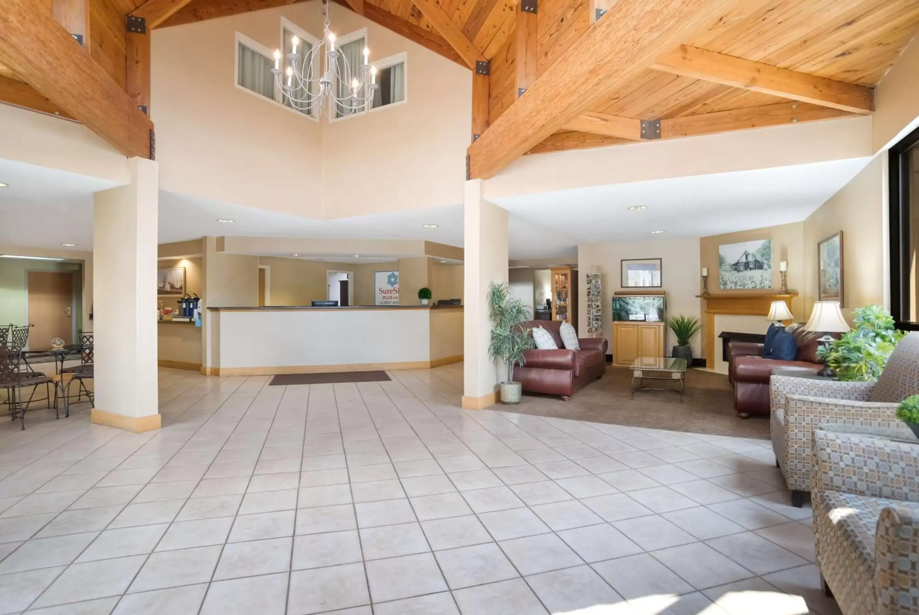 Lobby or reception, Lobby/Reception in SureStay Plus Hotel by Best Western Elizabethtown Hershey