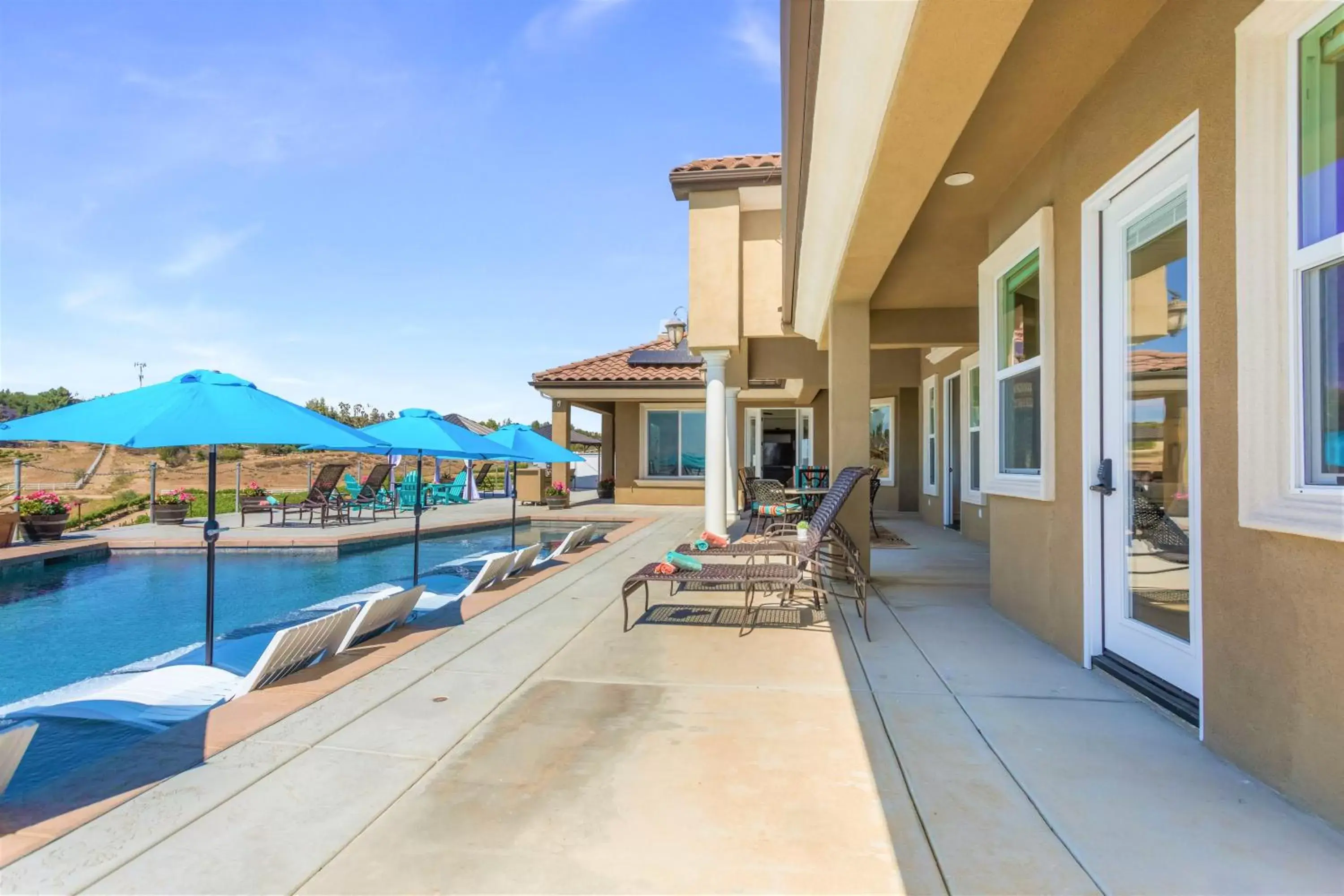 Swimming pool in Gaia Inn & Spa- Adult Only- Temecula Wine Country Swimming pool in Gaia Inn & Spa- Adult Only- Temecula Wine Country