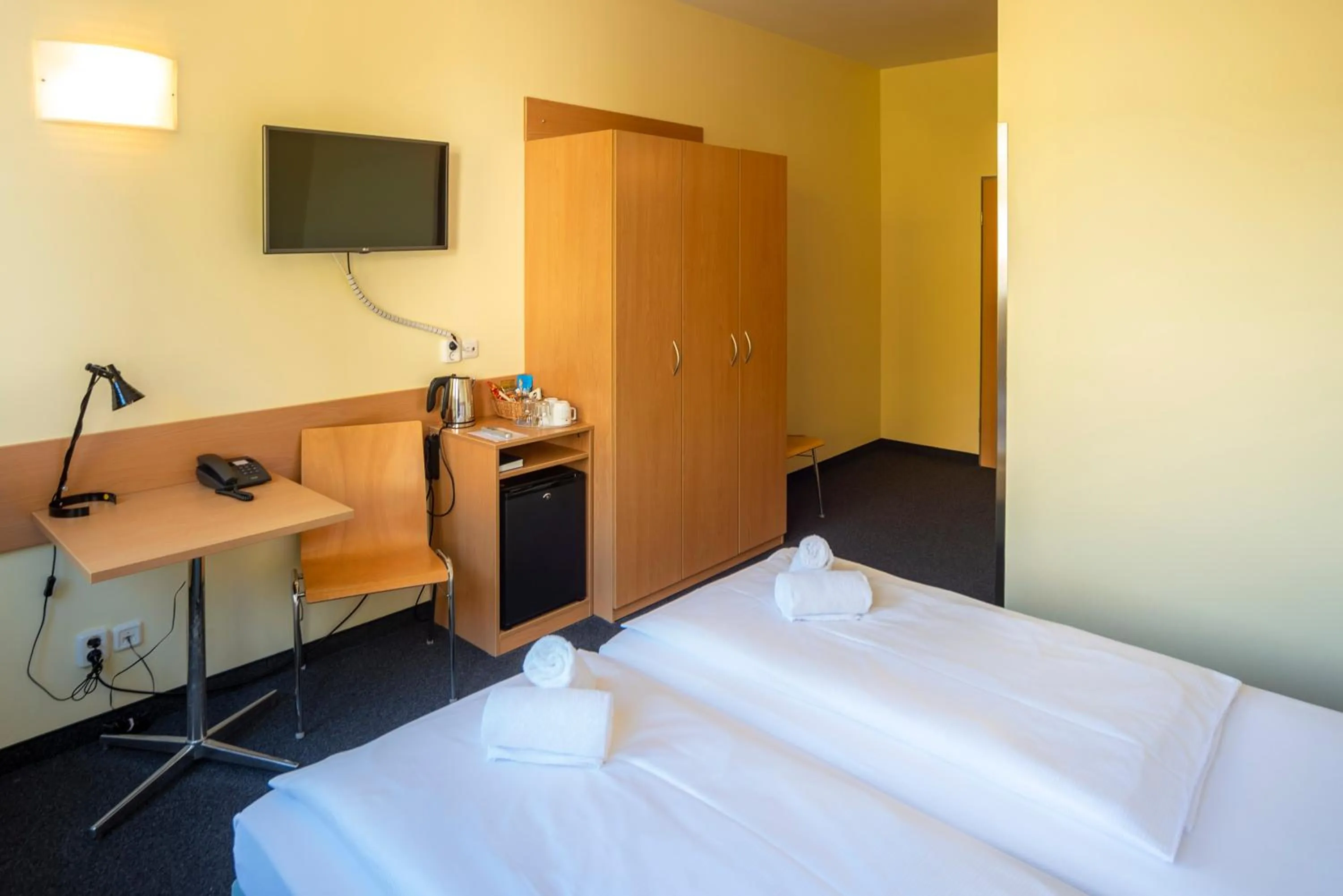 Bed in Familienhotel Citylight