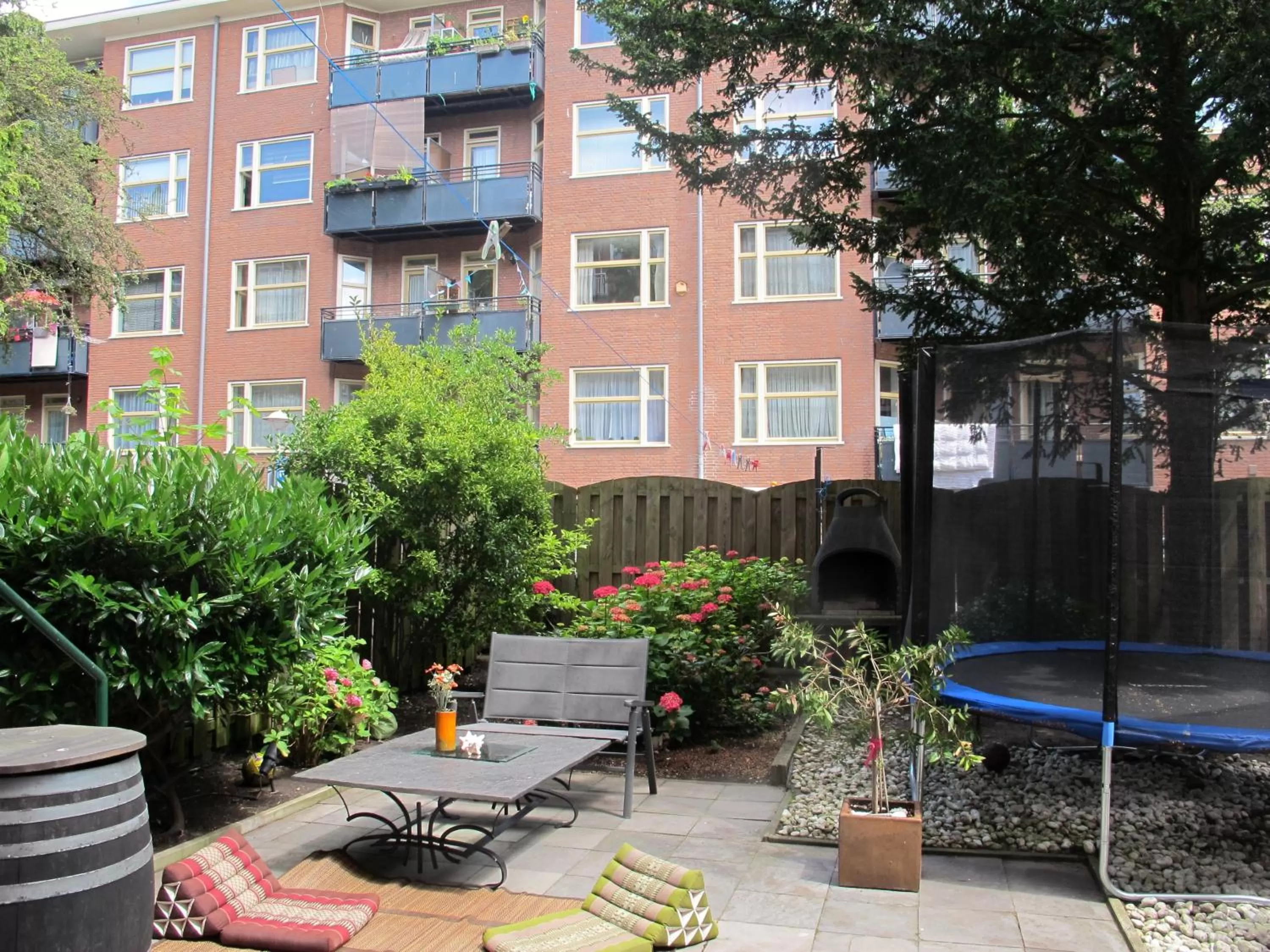 Garden in B&B West City Amsterdam