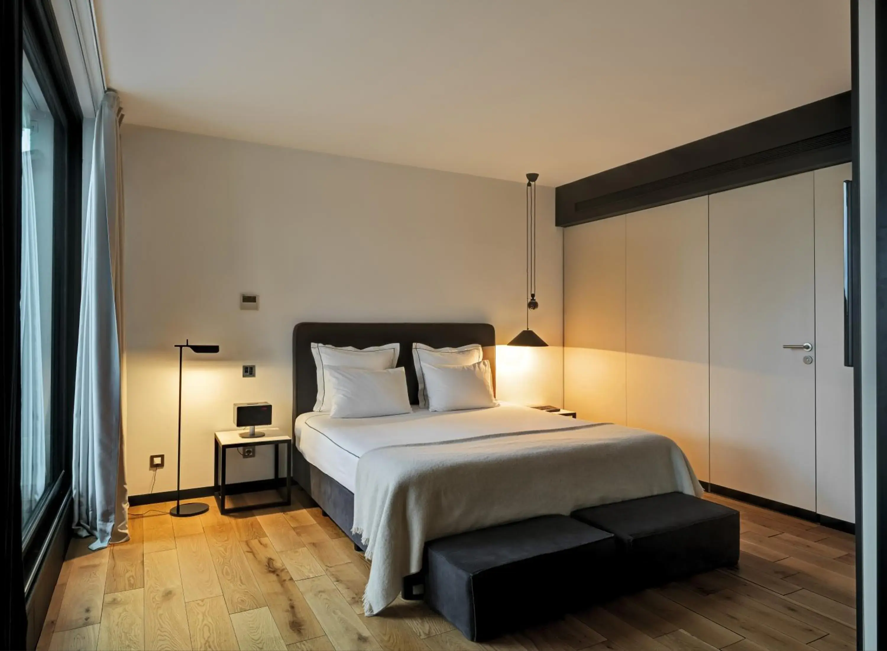 Bedroom, Bed in Sense Hotel Sofia, a Member of Design Hotels