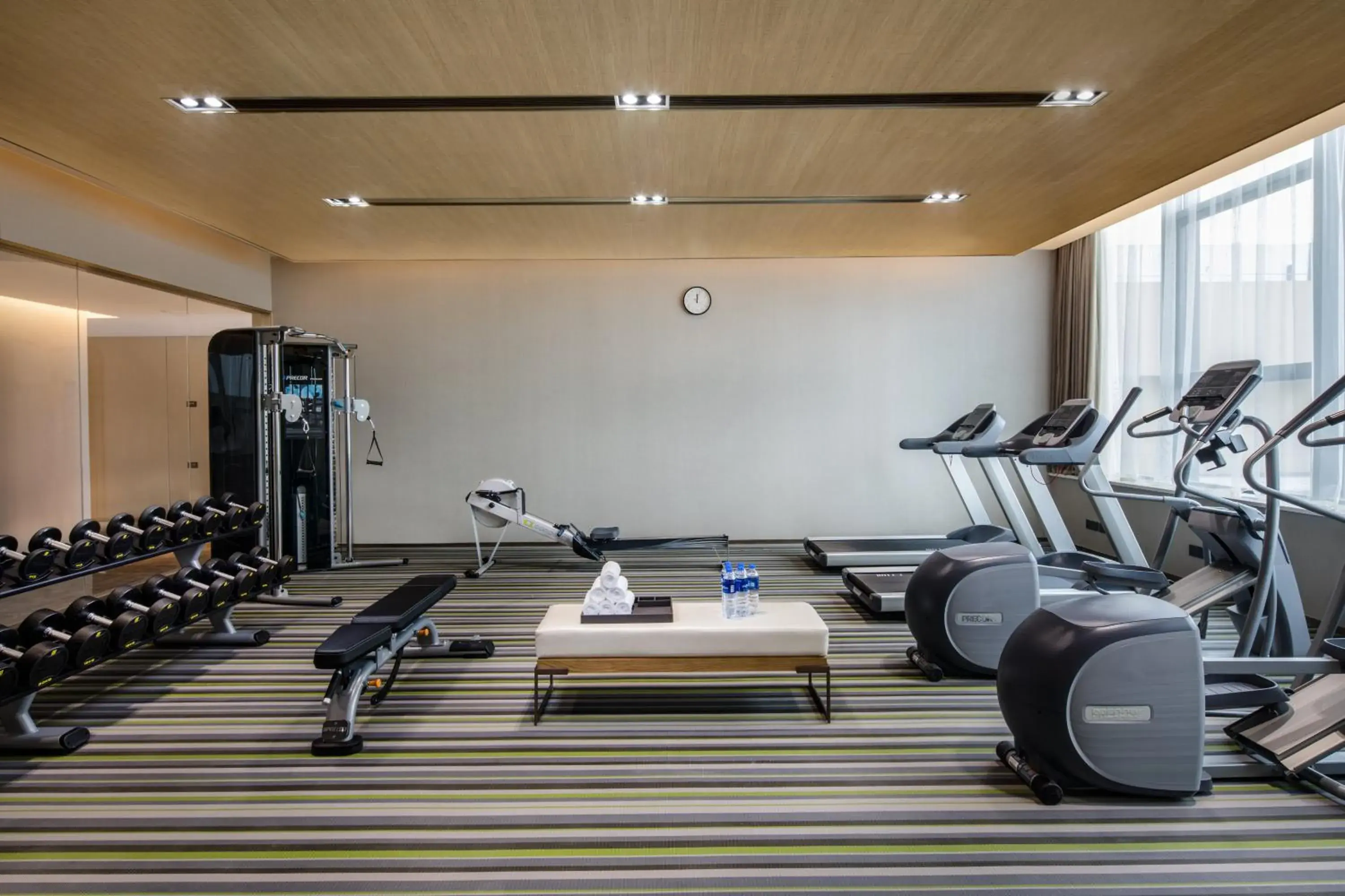 Fitness centre/facilities, Fitness Center/Facilities in Holiday Inn Nanjing Harbour, an IHG Hotel