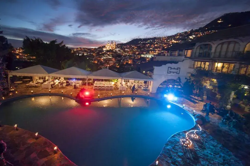 Swimming pool, Pool View in Posada de la Mision, Hotel Museo y Jardin