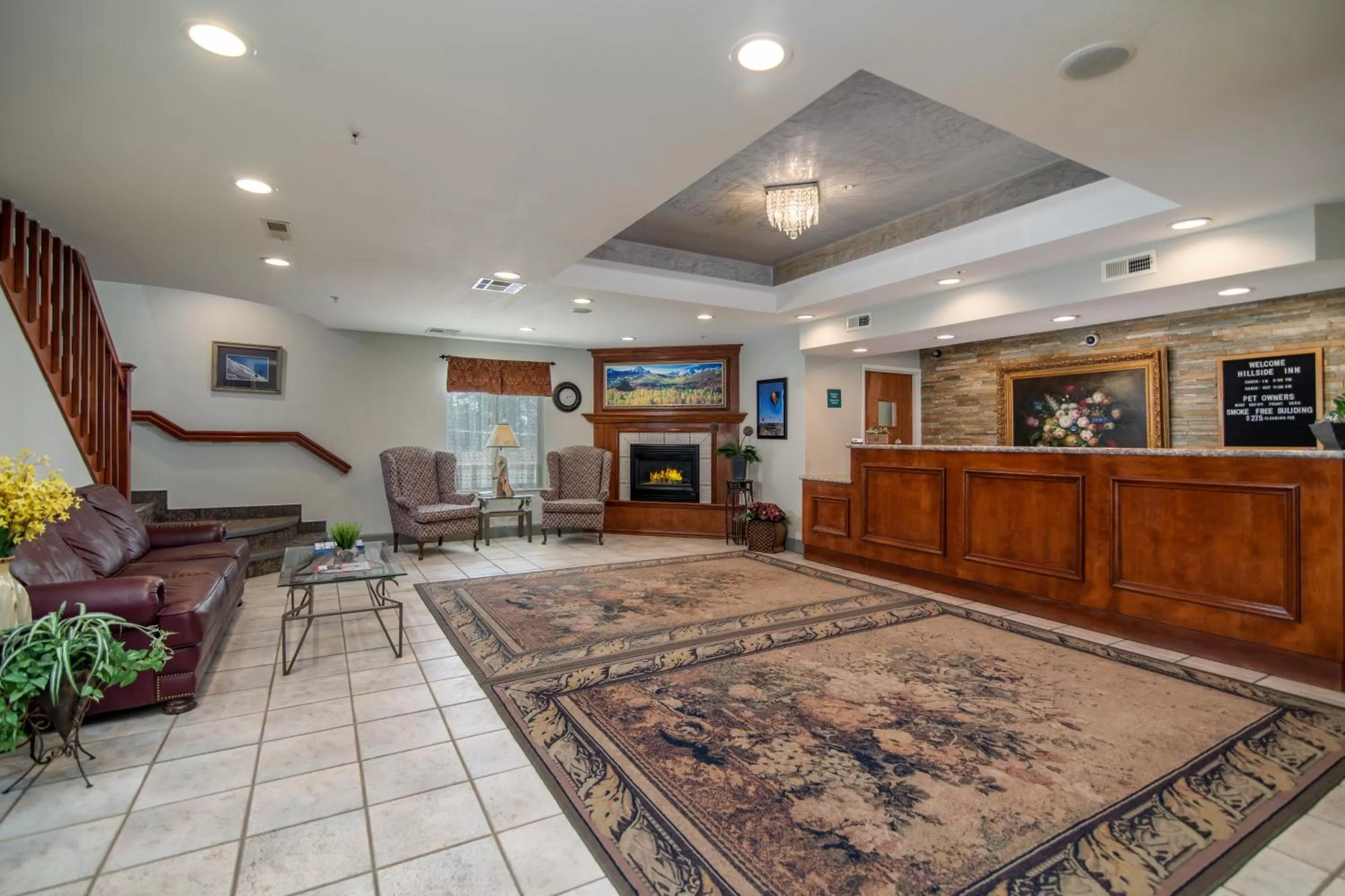Lobby or reception in Hillside Inn Pagosa