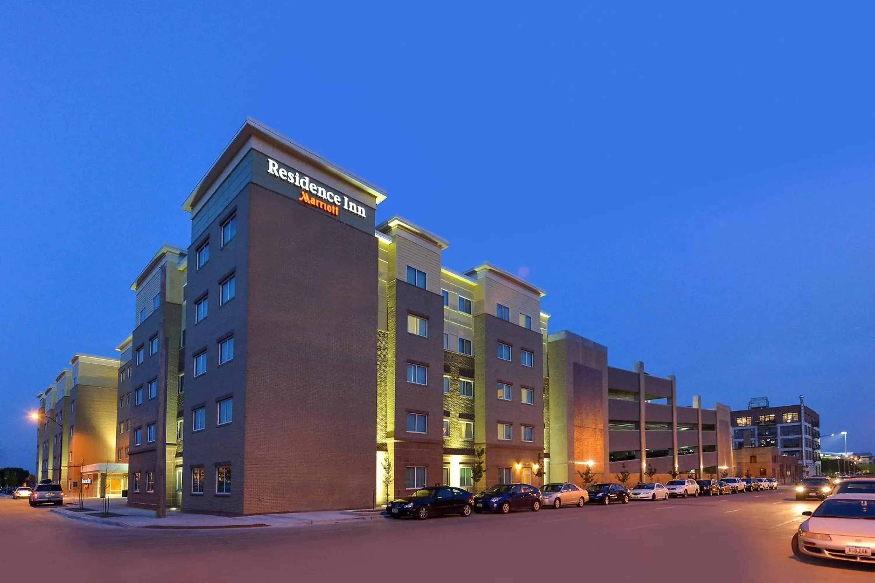 Property Building in Residence Inn by Marriott Des Moines Downtown