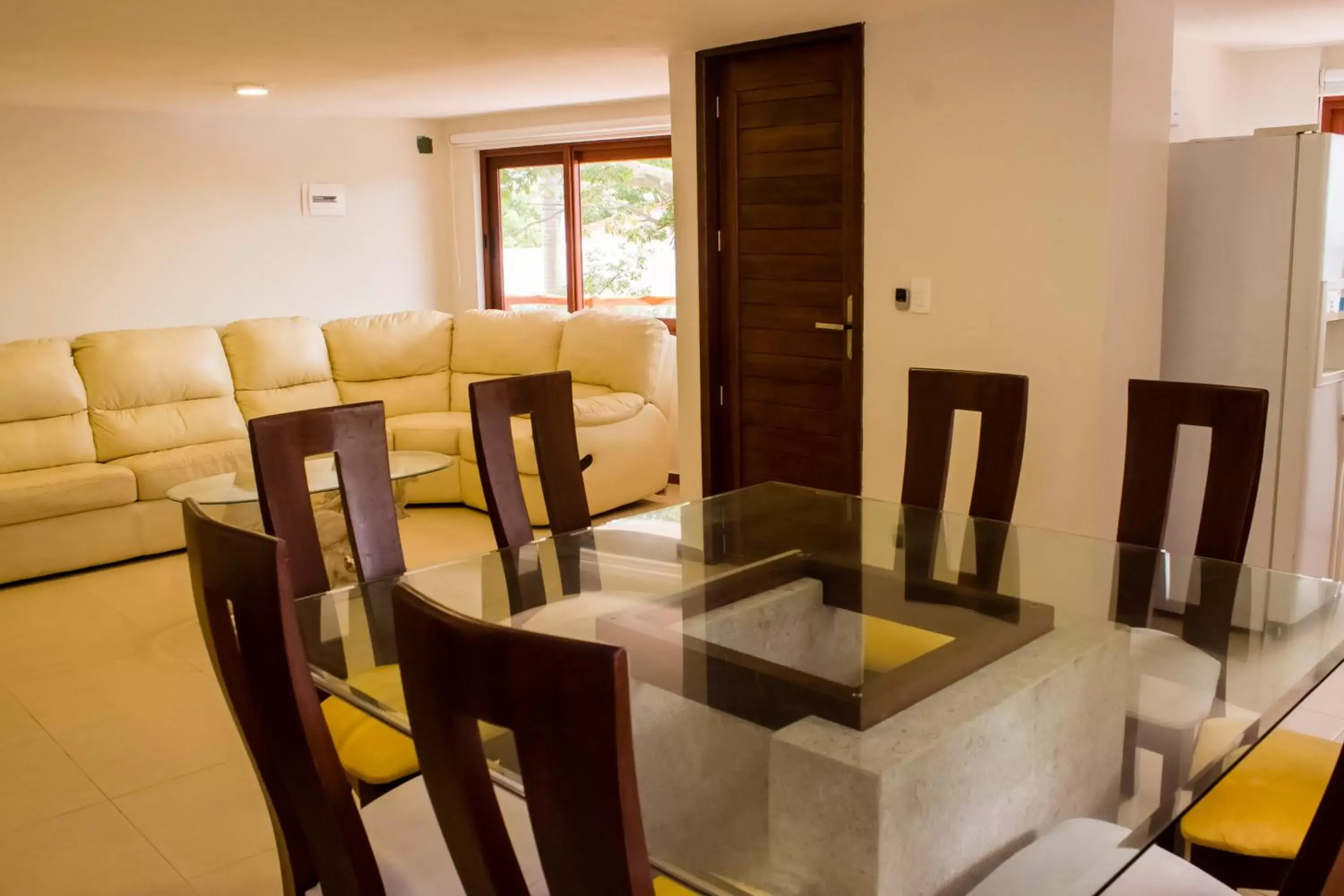 Dining Area in Casa Azul Maya