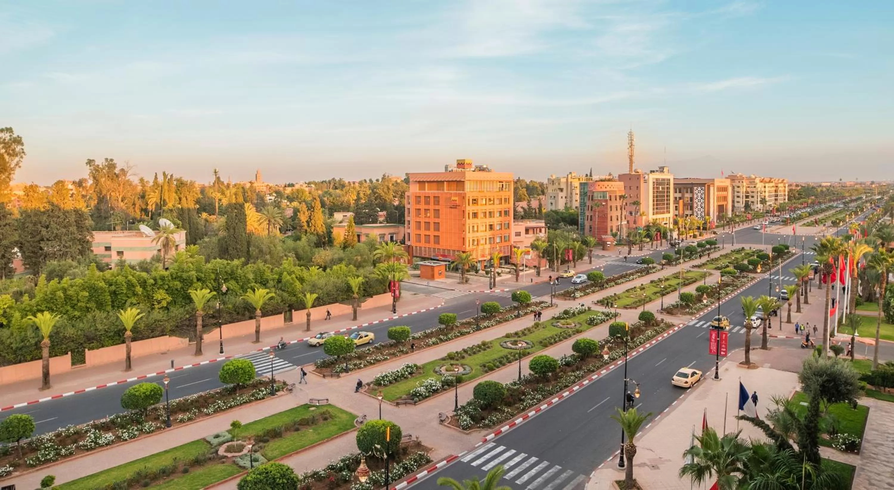 City view in Grand Mogador Menara & Spa