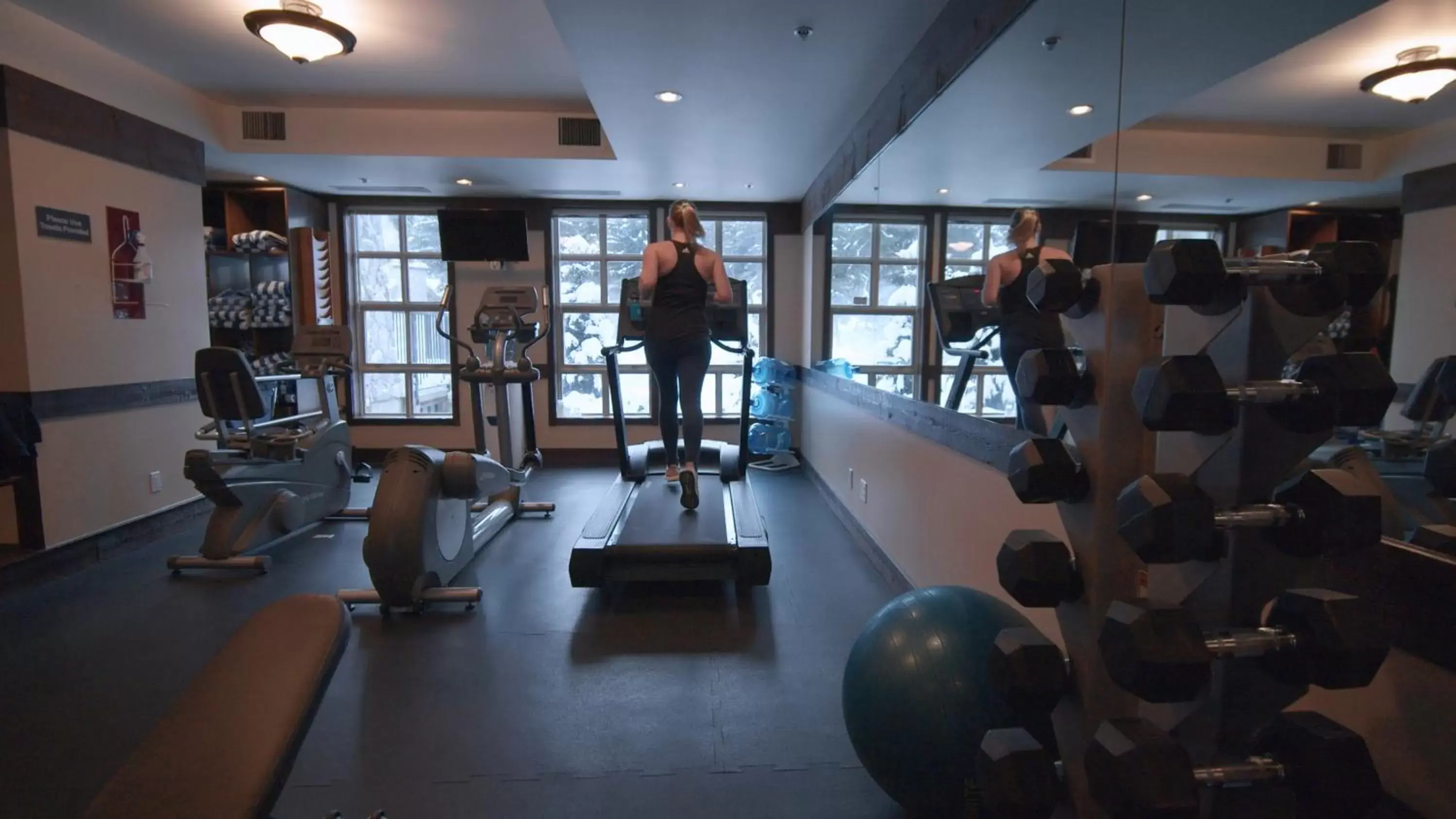Fitness centre/facilities, Fitness Center/Facilities in Blackcomb Springs Suites by CLIQUE