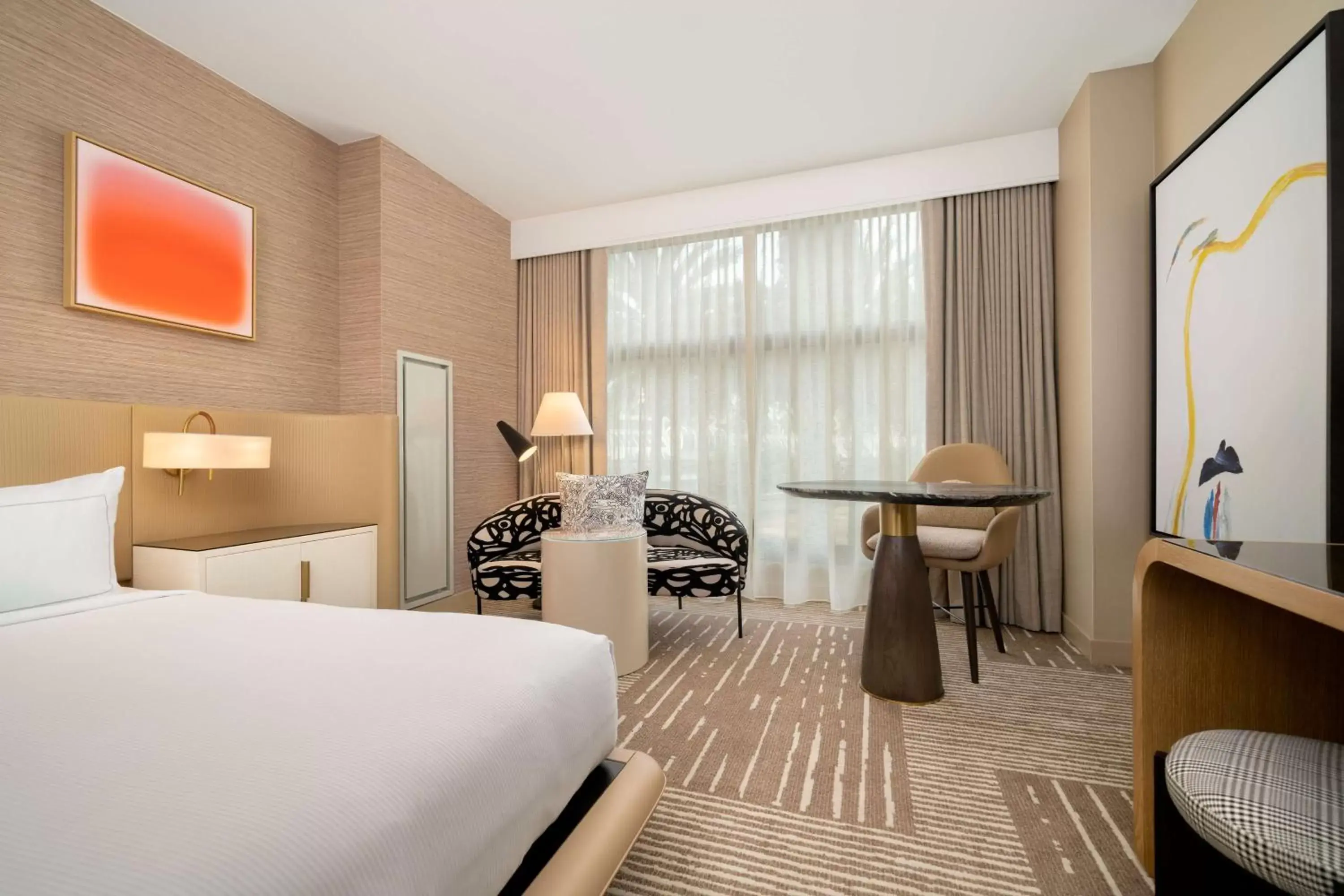 Bedroom, Bed in Hilton San Diego Gaslamp Quarter Bedroom, Bed in Hilton San Diego Gaslamp Quarter