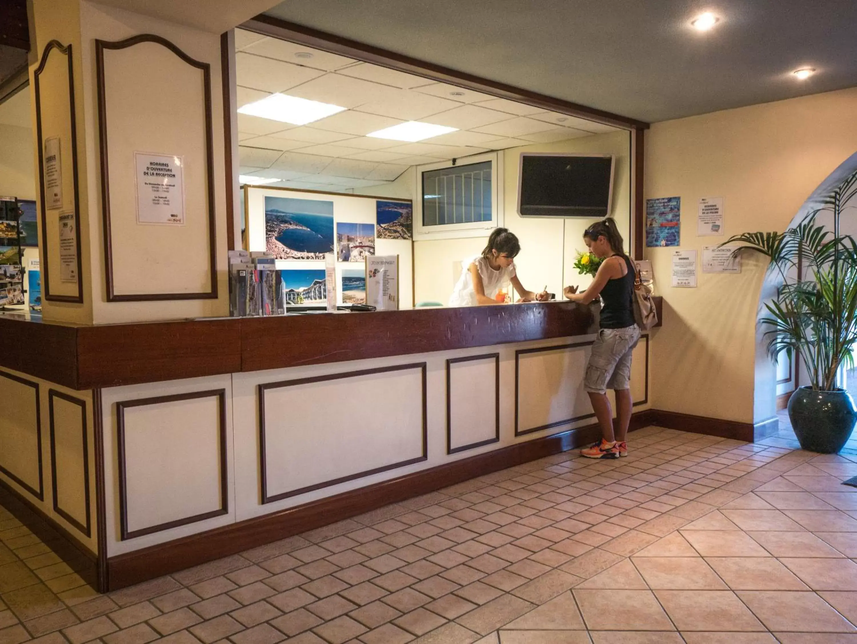 Lobby or reception, Lobby/Reception in Résidence Mer & Golf Eugénie