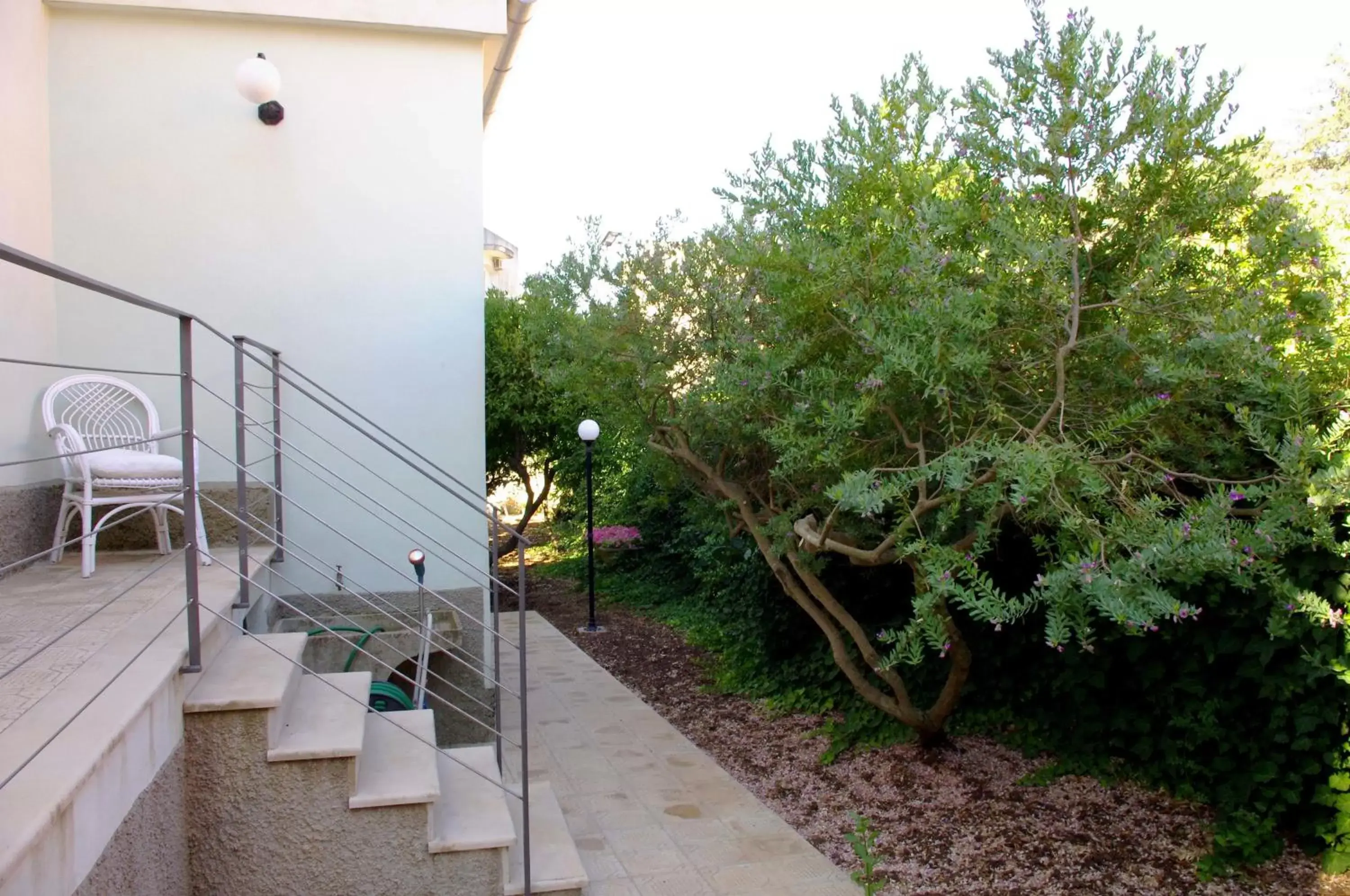 Garden, Balcony/Terrace in La Piccola Locanda