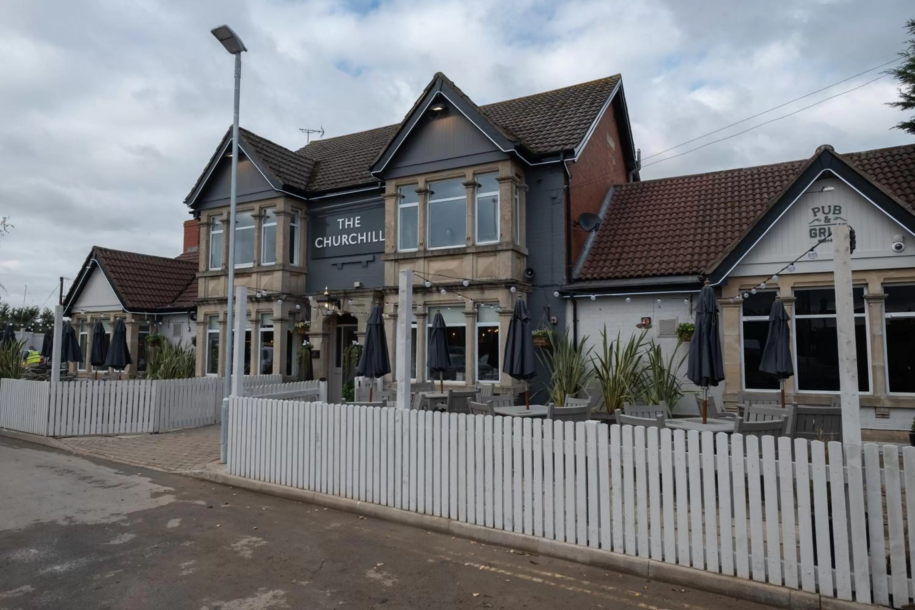 Property building in The Churchill By Greene King Inns