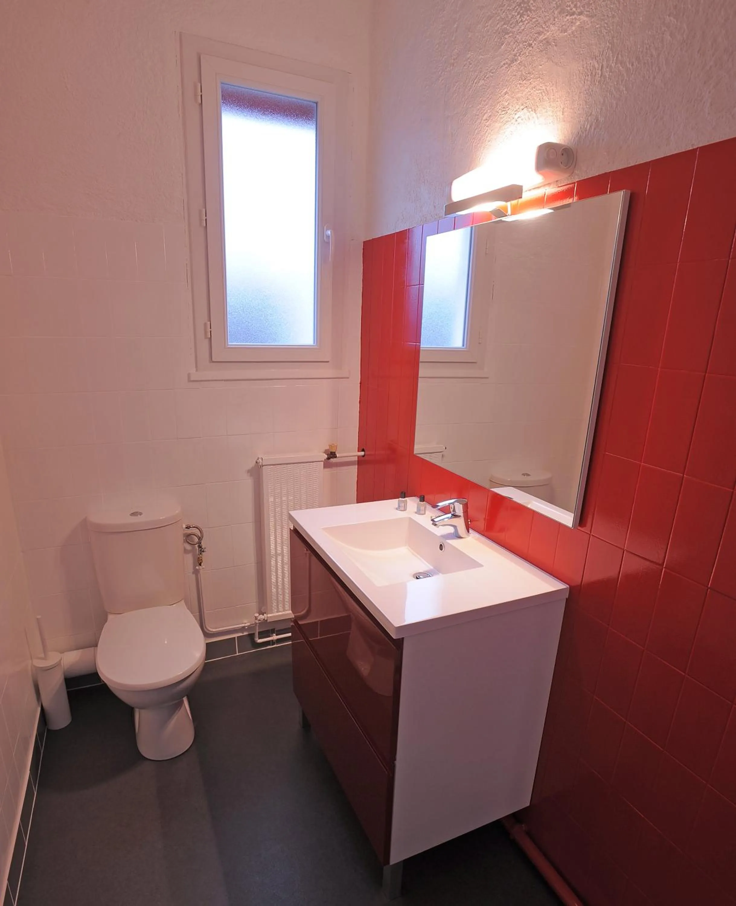 Toilet in Hotel Italia